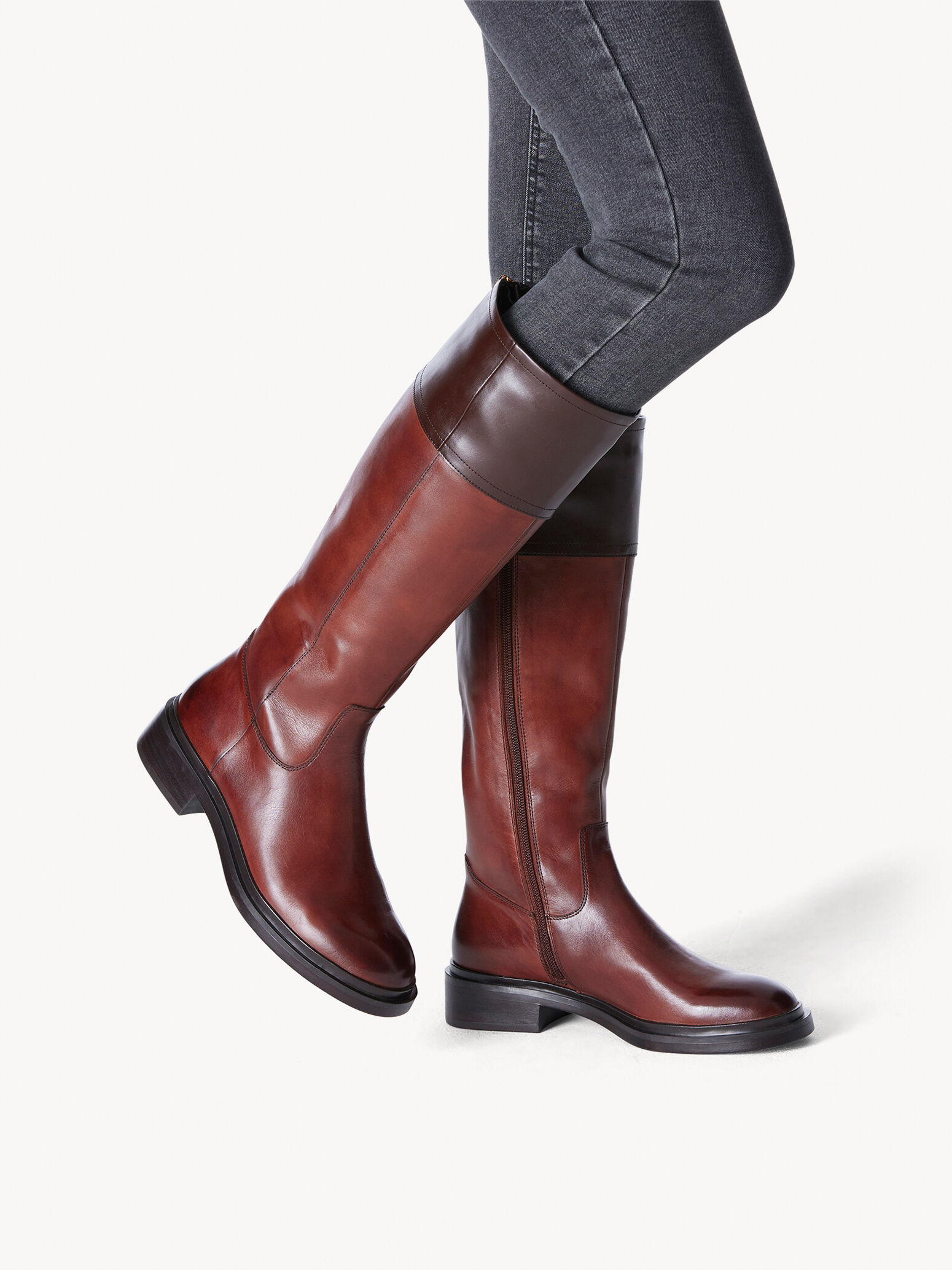 Leather Boots - Brown