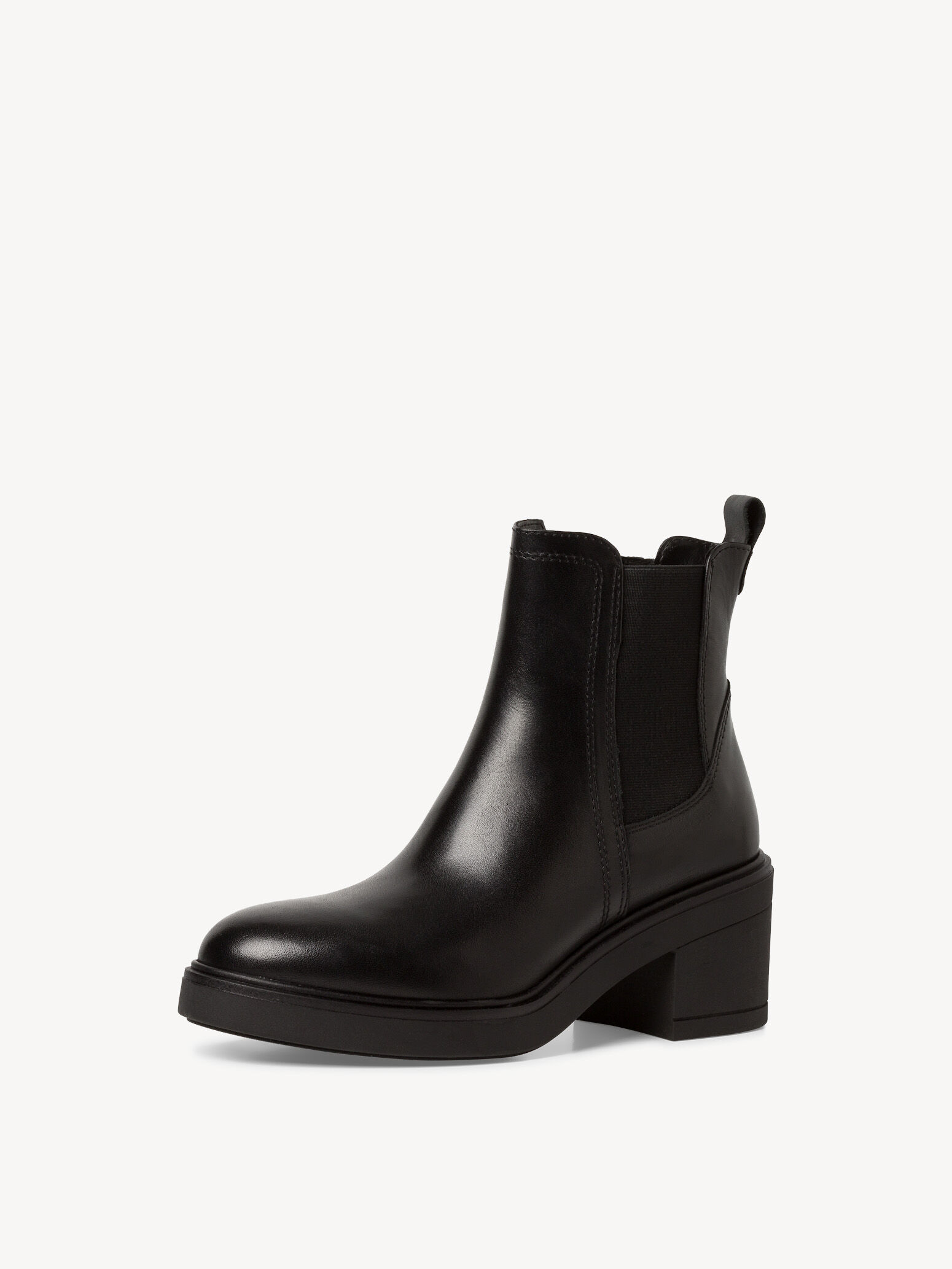 Leather Chelsea Boot - Black