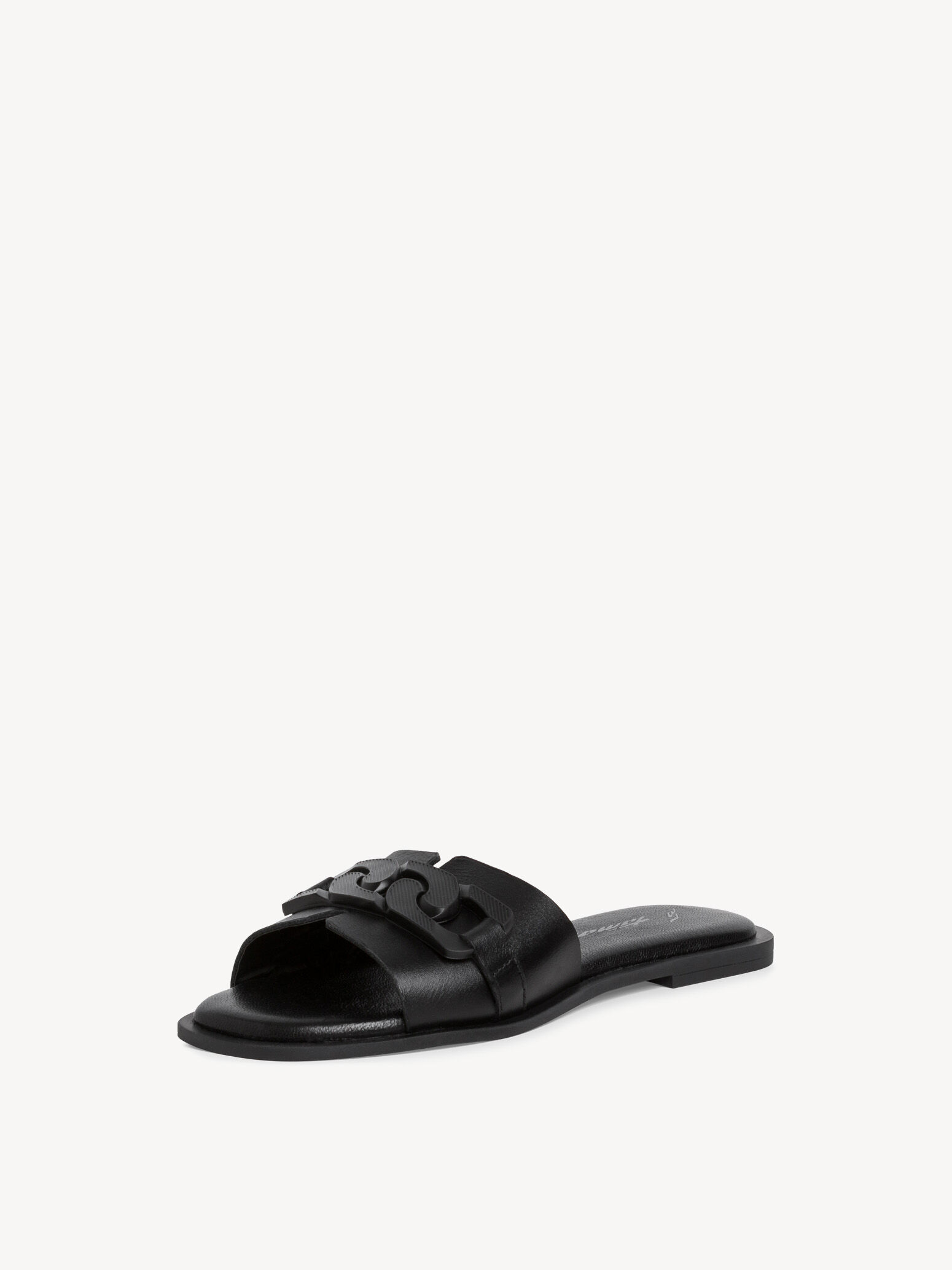 Leather Mule - Black