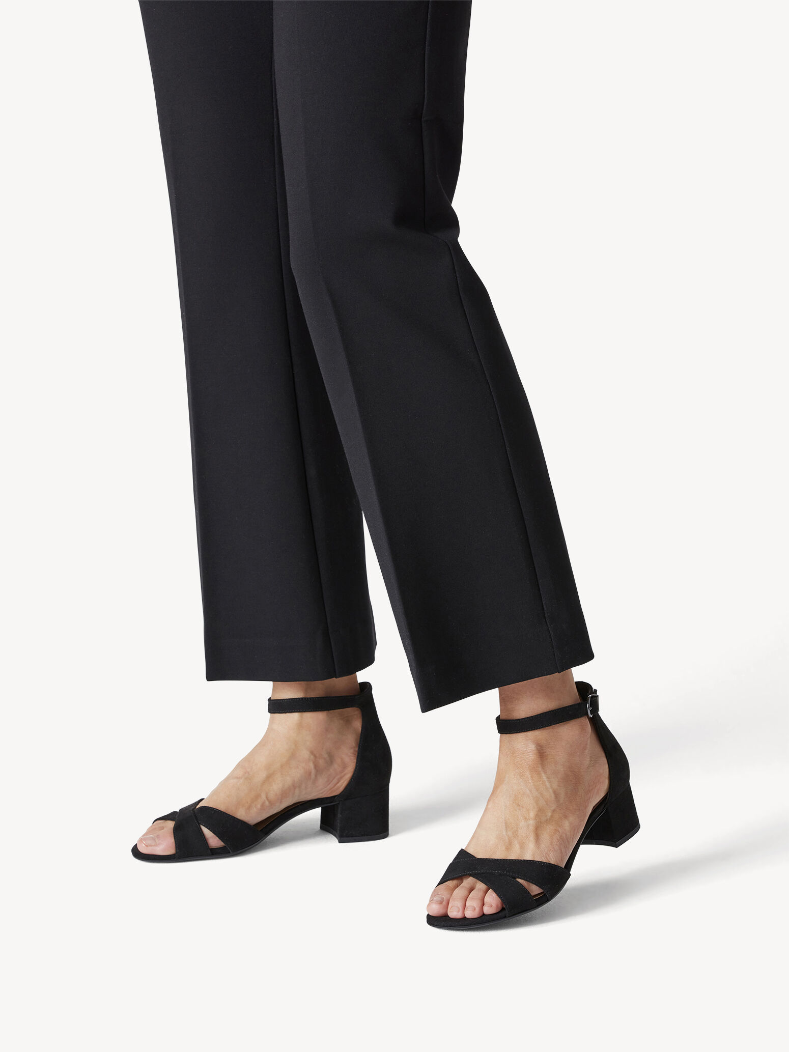 Heeled Sandal - Black