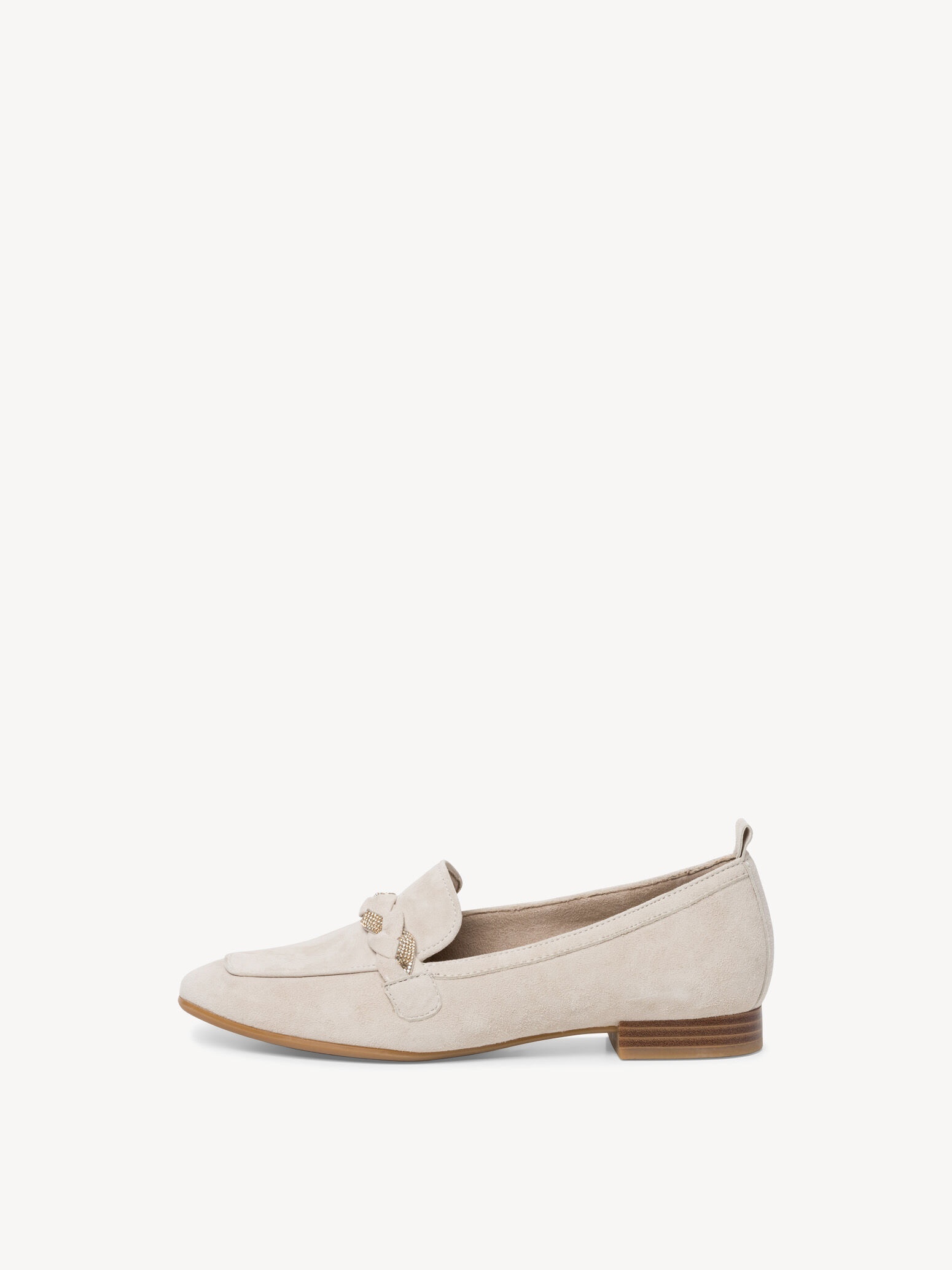 Leather Slipper - Beige
