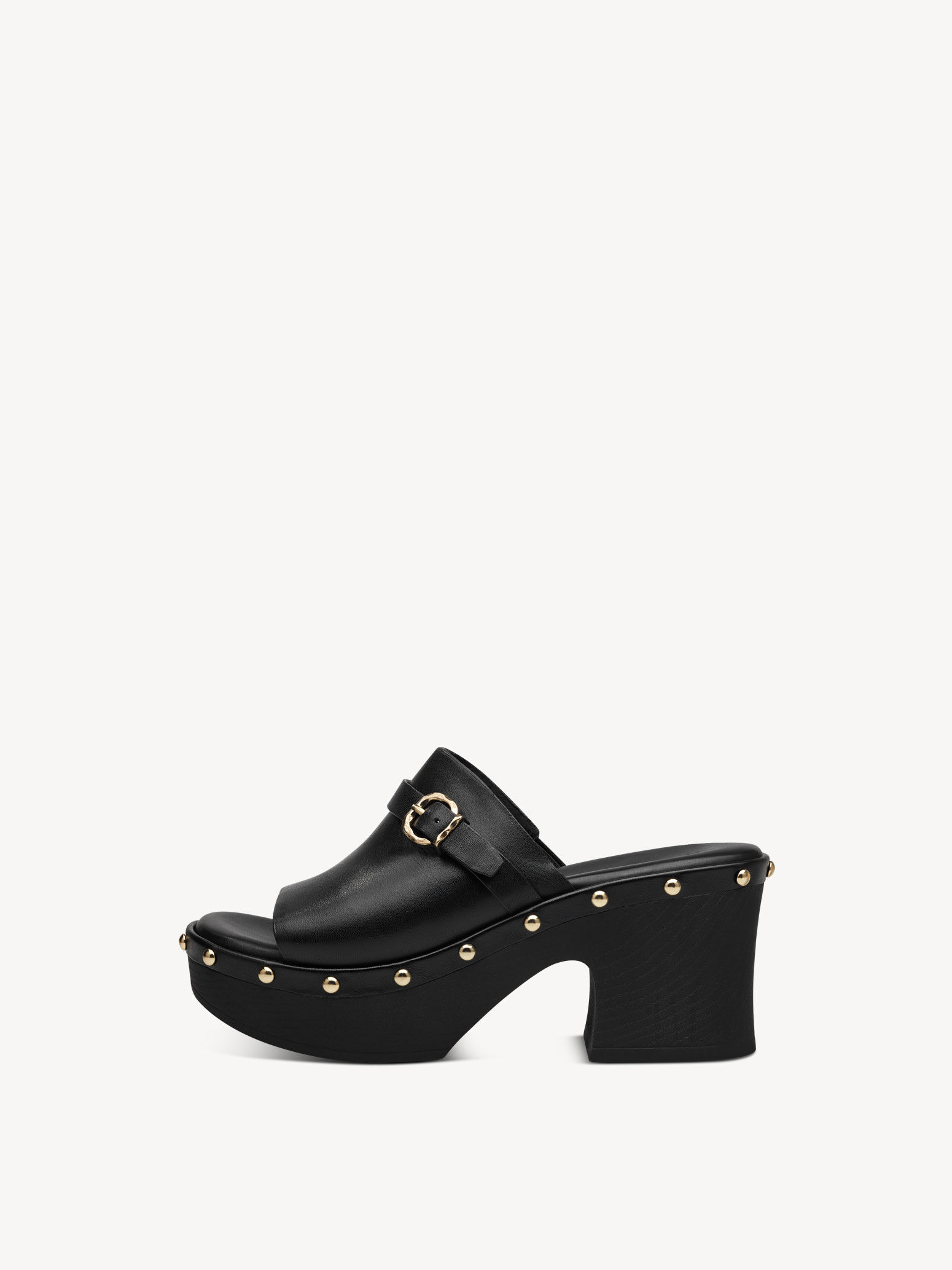 Leather Mule - Black