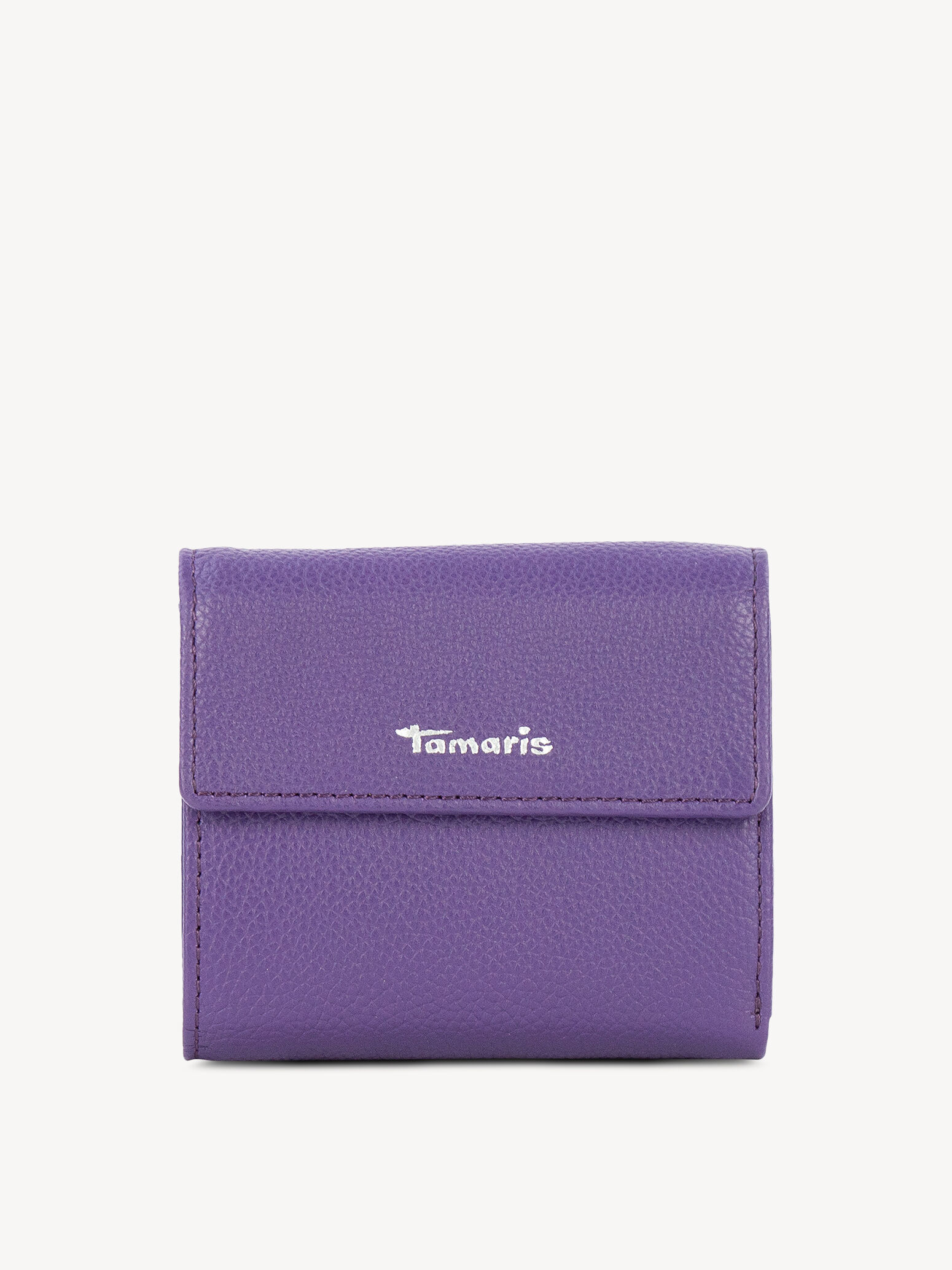 Leather Wallet - Purple