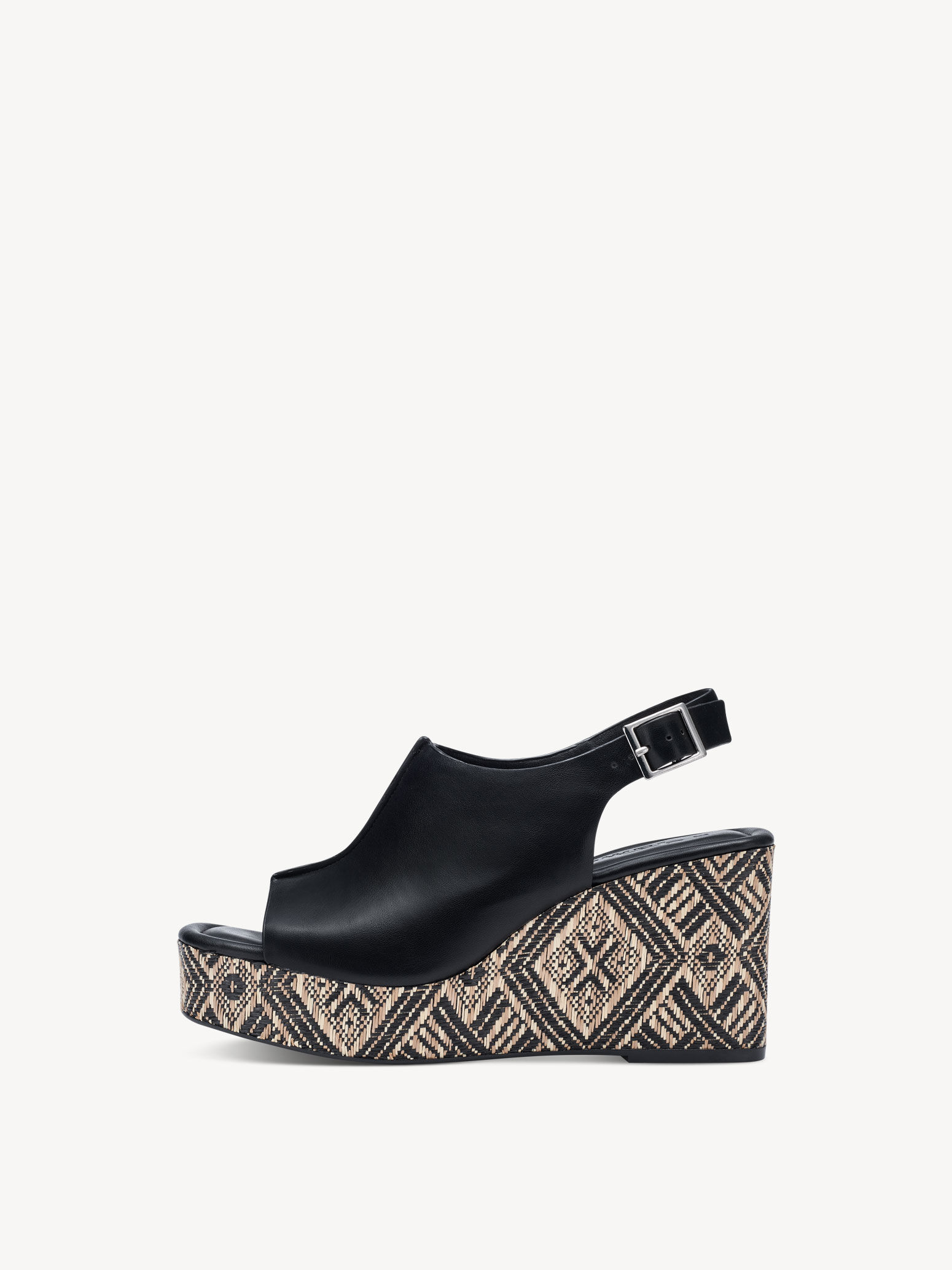 Heeled Sandal - Black