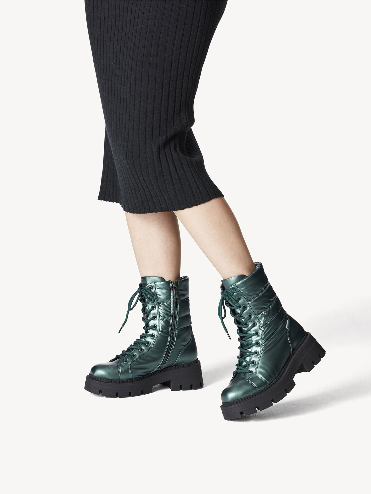 Bootie - Green Warm Lining