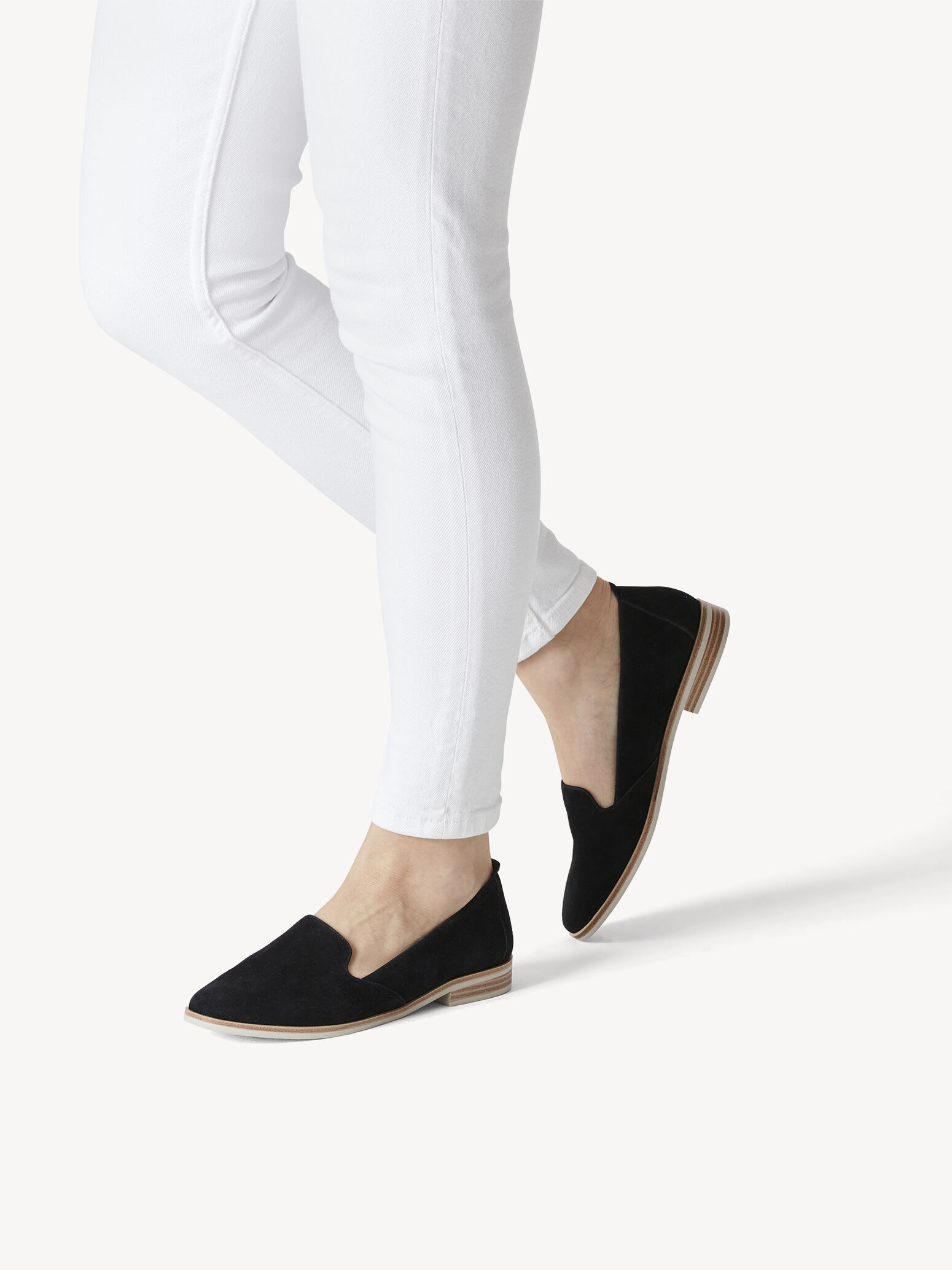 Leather Slipper - Black