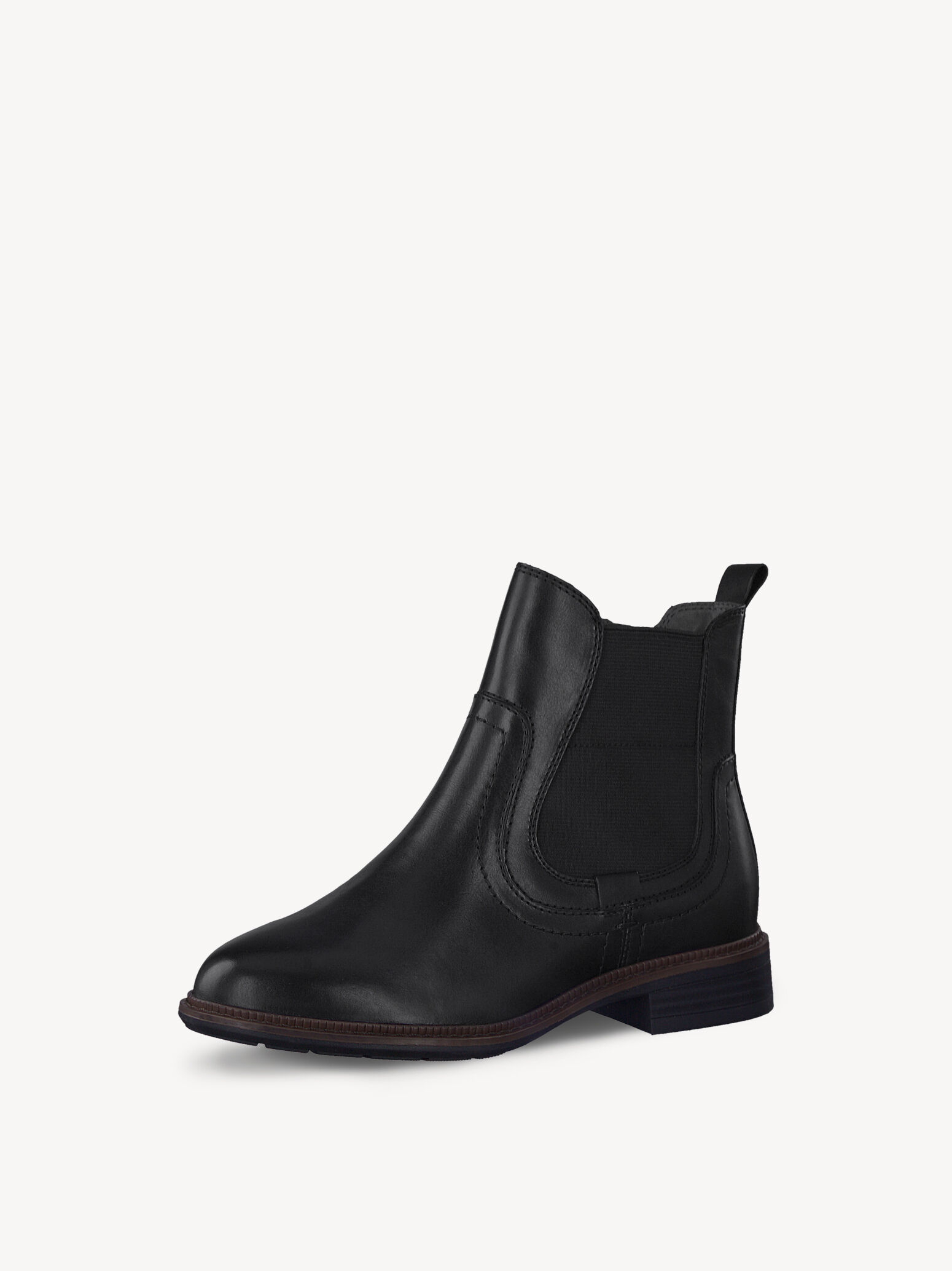 Leather Chelsea Boot - Black