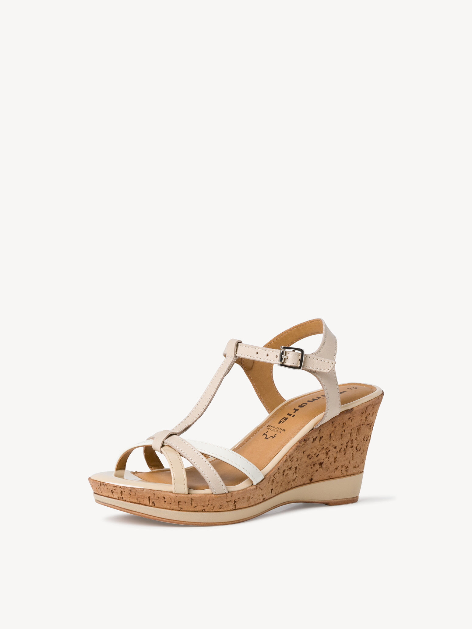 Heeled Sandal - Beige