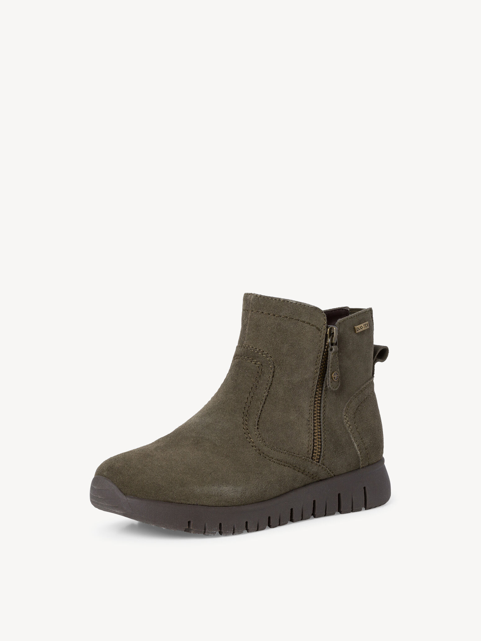 Leather Bootie - Green