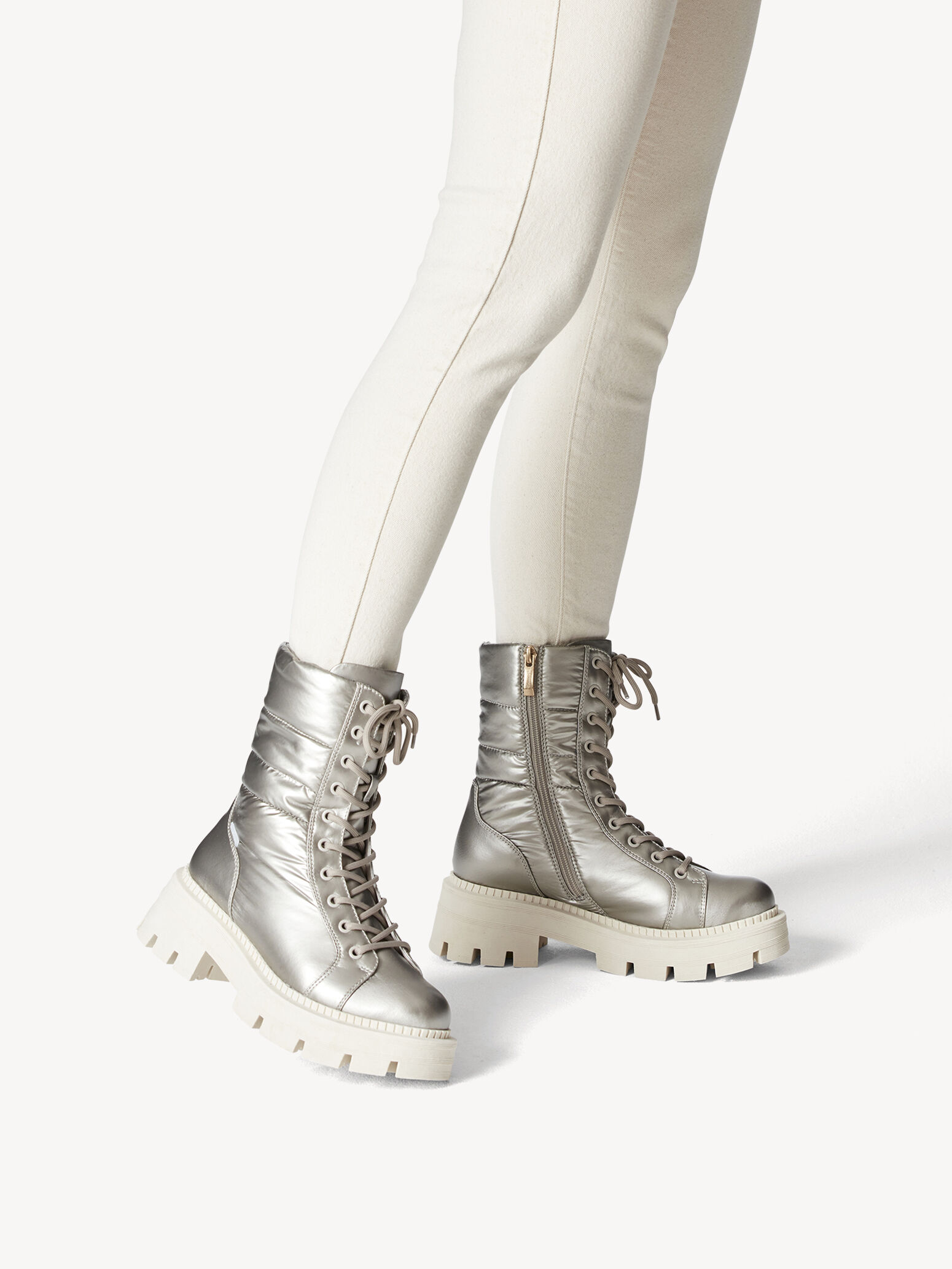 Bootie - White Warm Lining