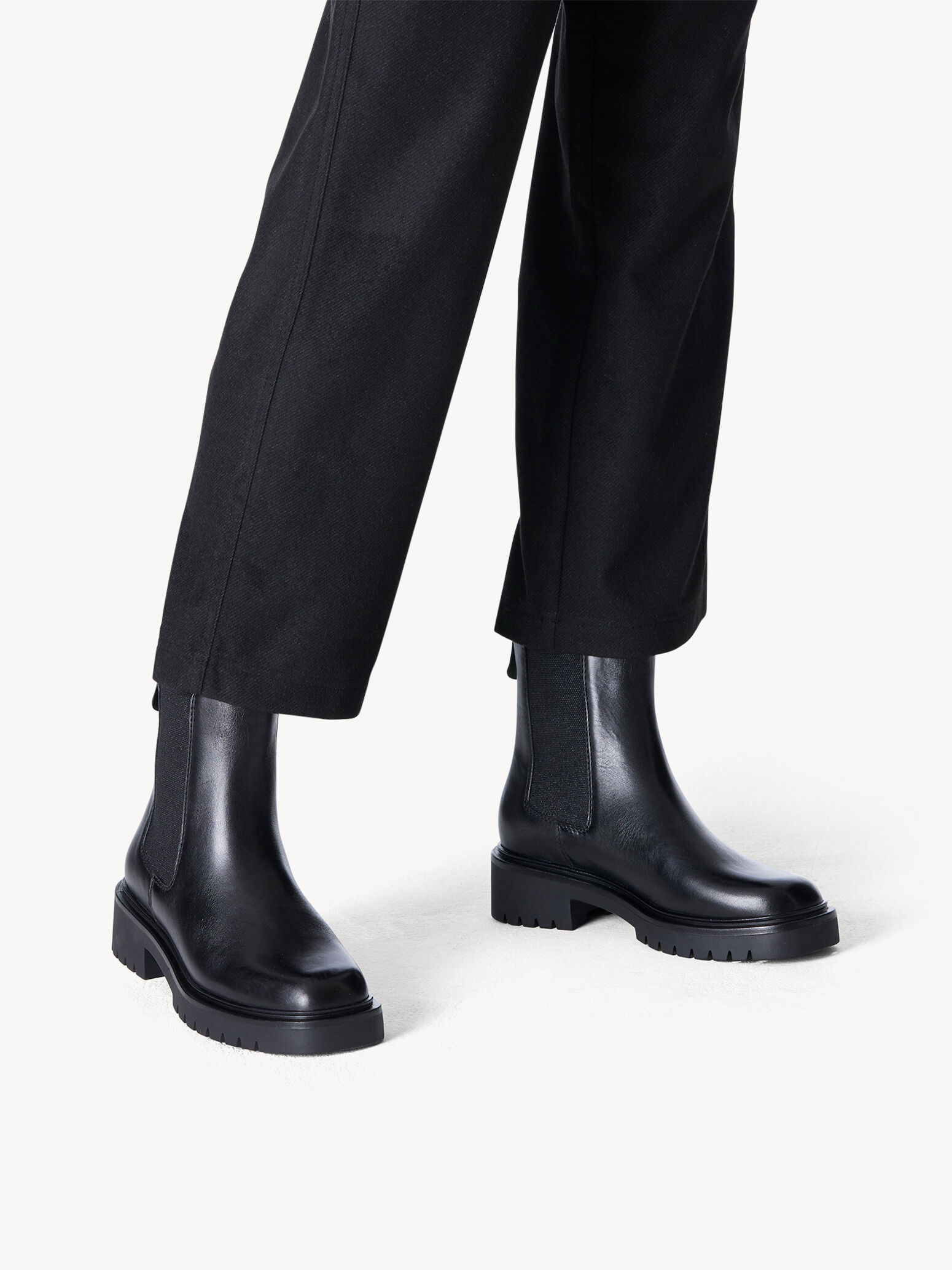 Leather Chelsea Boot - Black