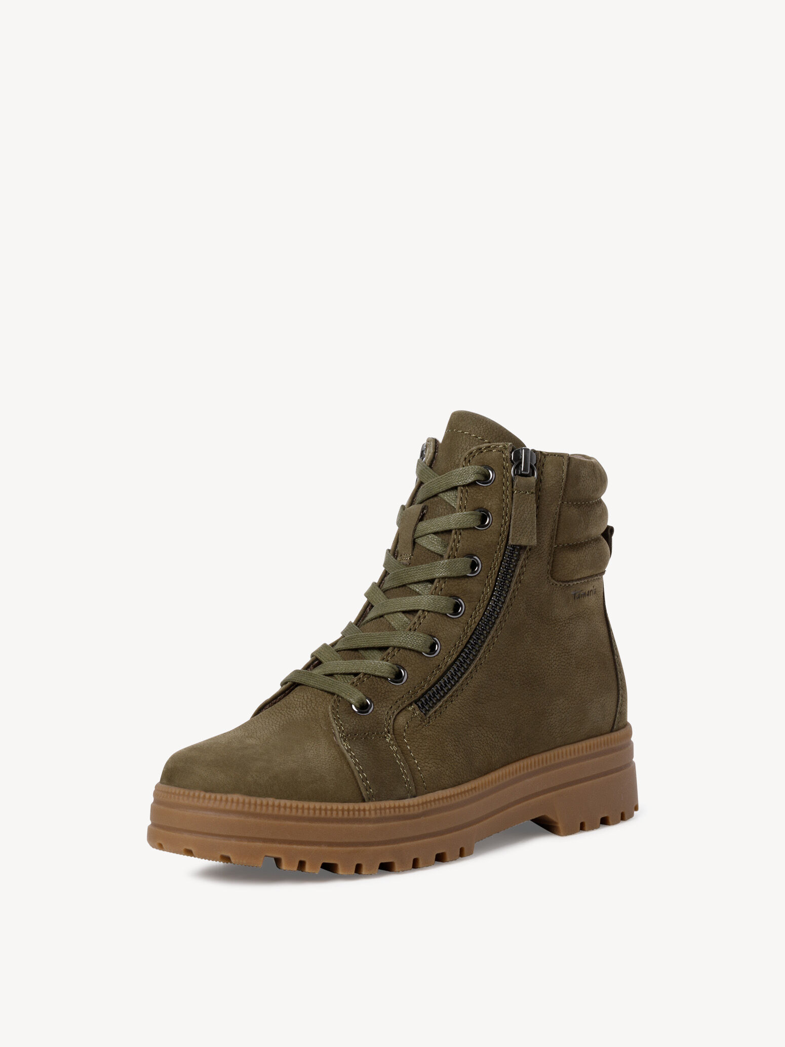 Leather Bootie - Green