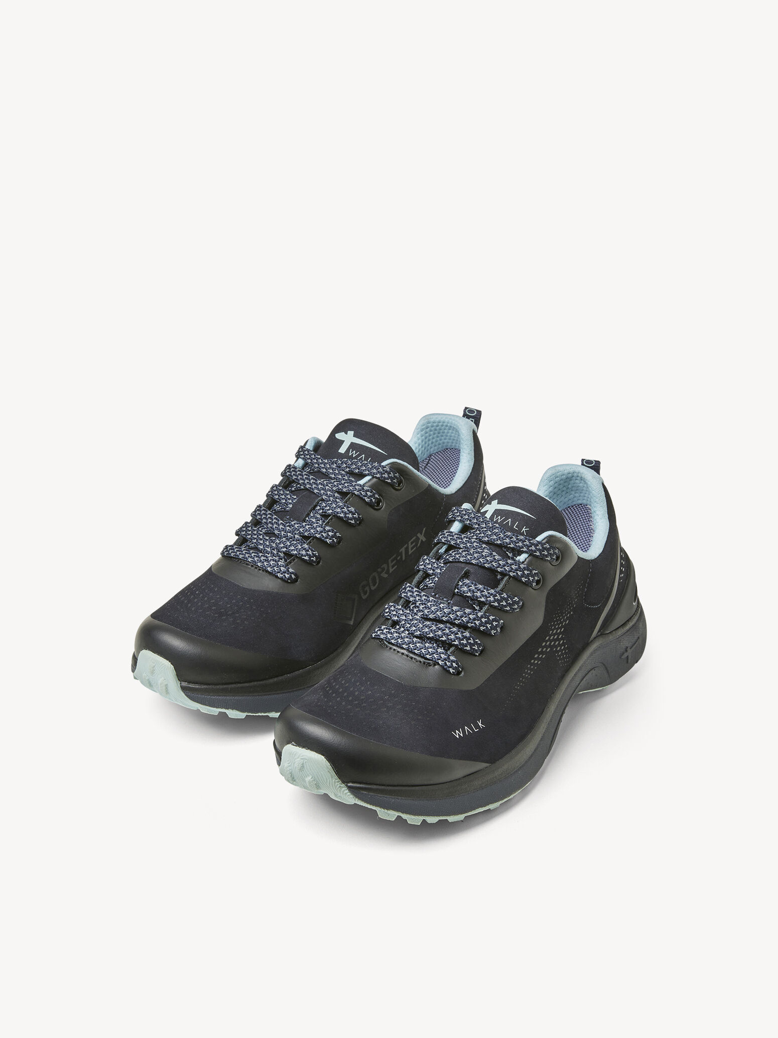 Leather  Gore-Tex Hiking Shoe W-0405 - Blue