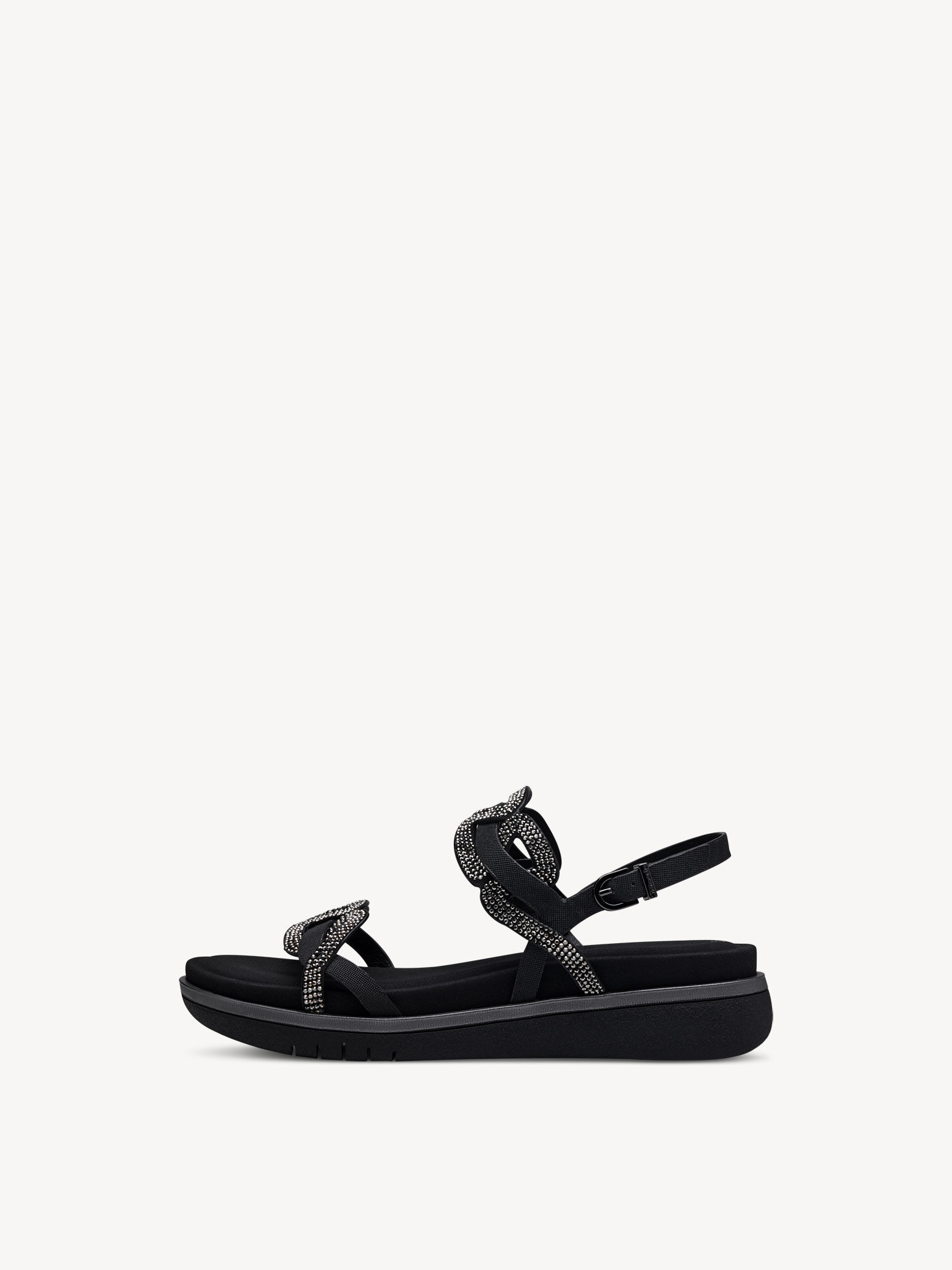 Heeled Sandal - Black