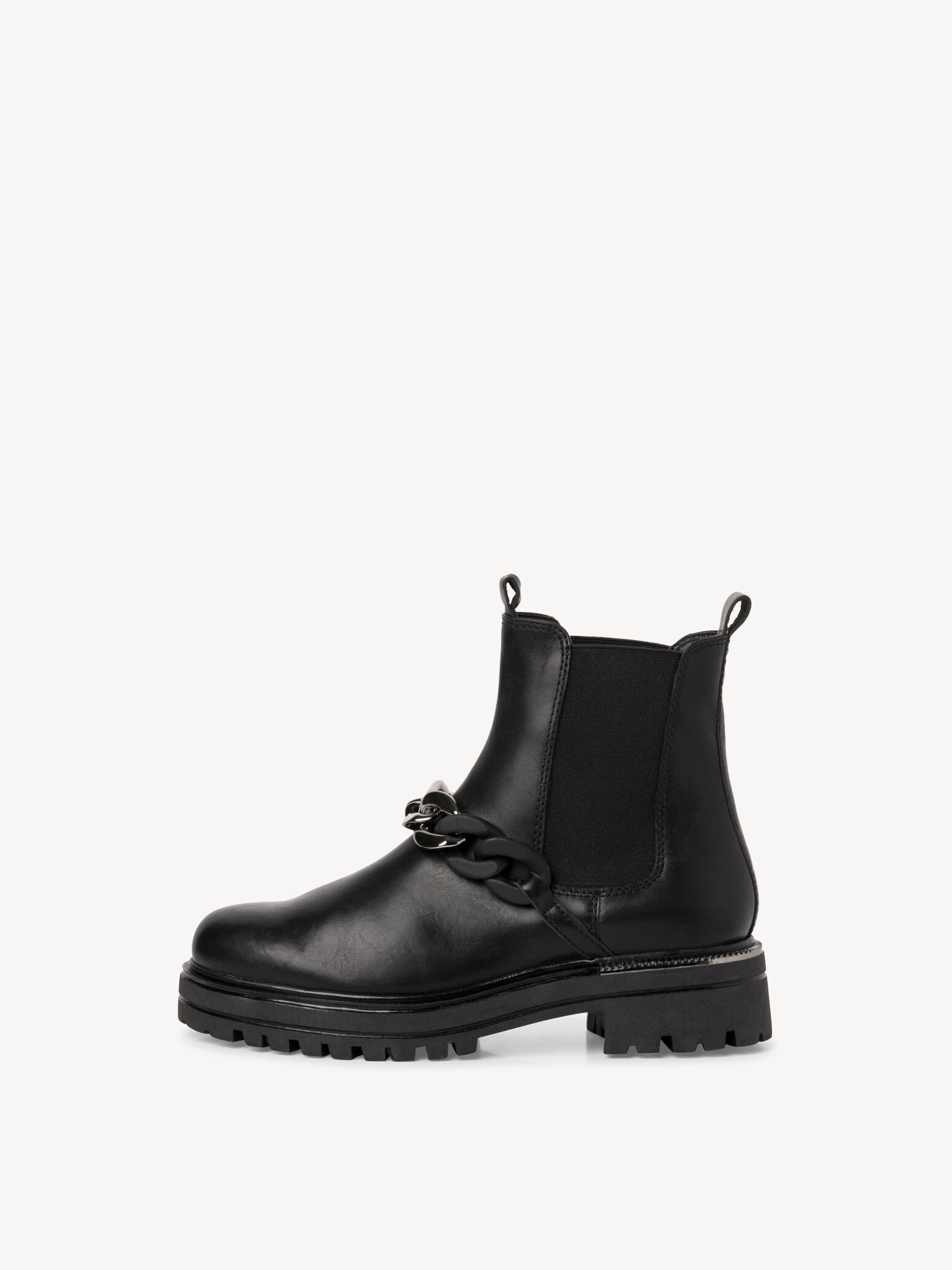 Leather Chelsea Boot - Black