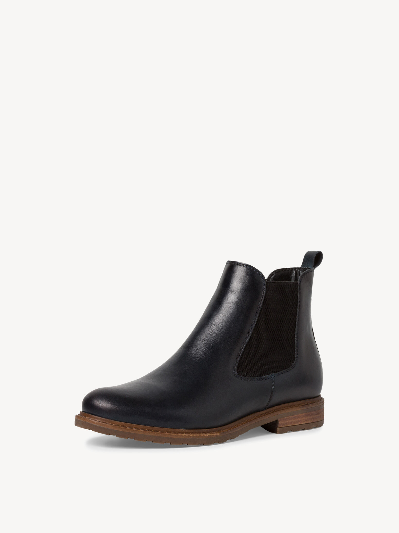 Leather Chelsea Boot - Blue