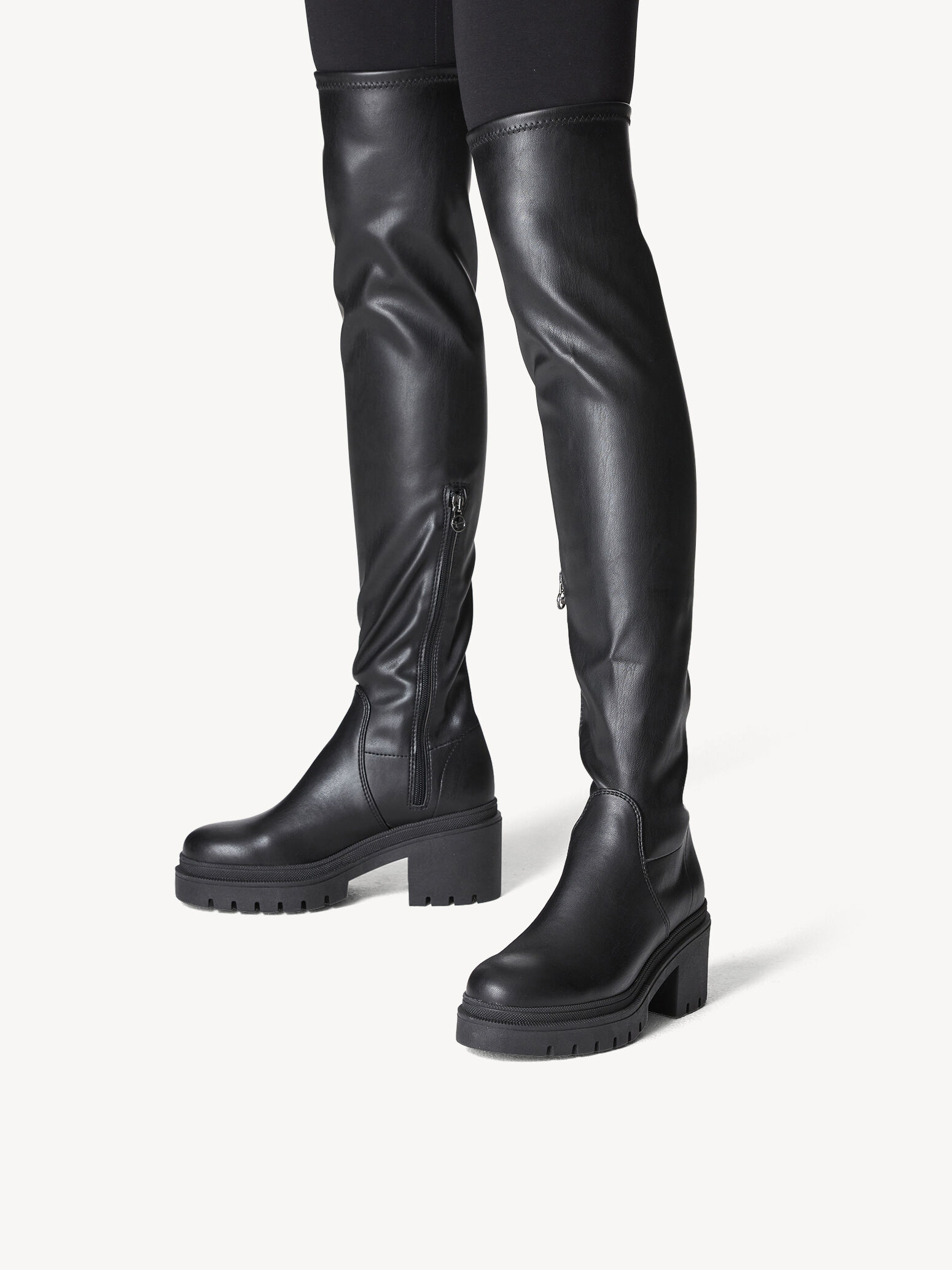 Overknee Boots - Black