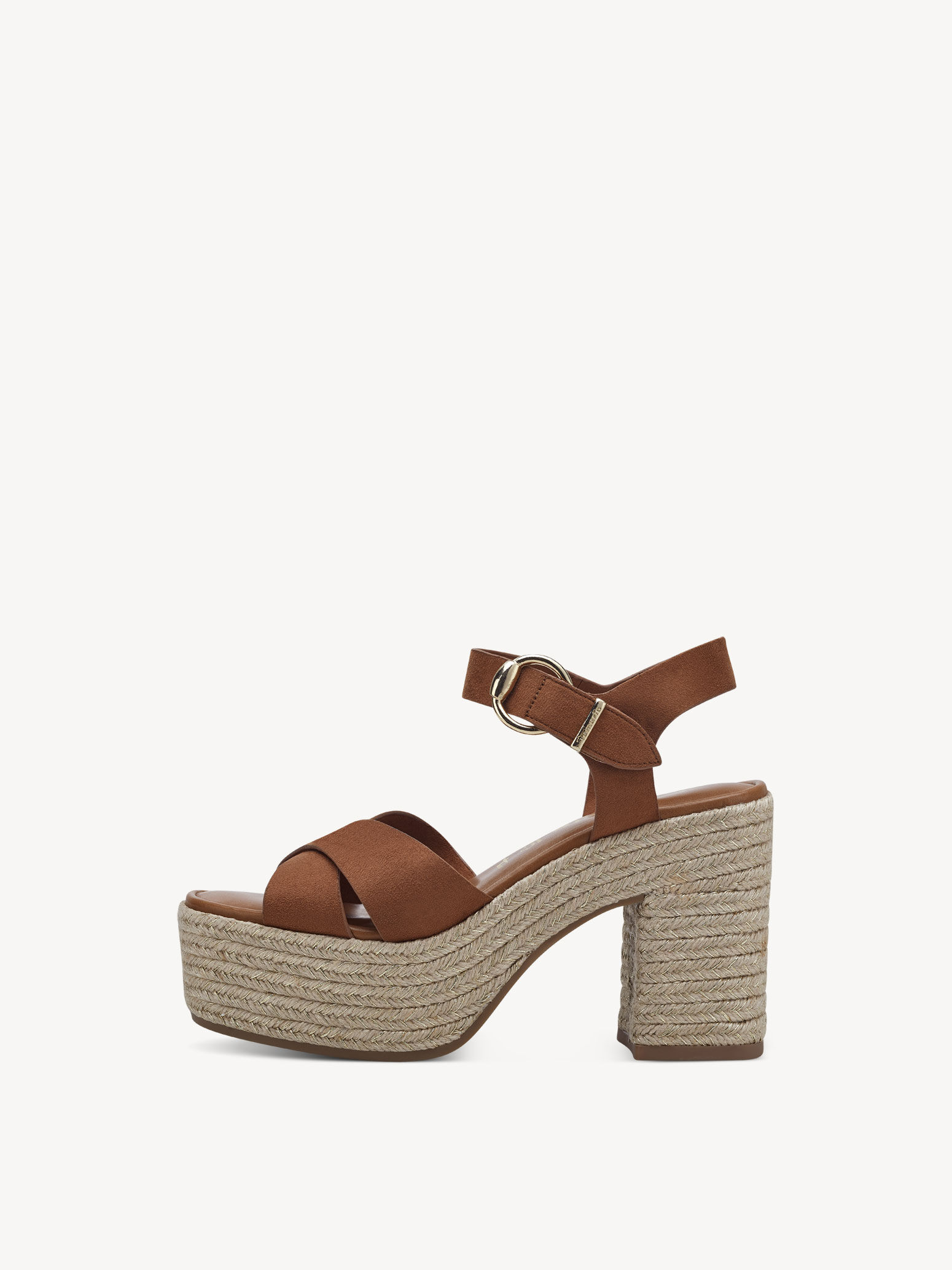 Heeled Sandal - Brown