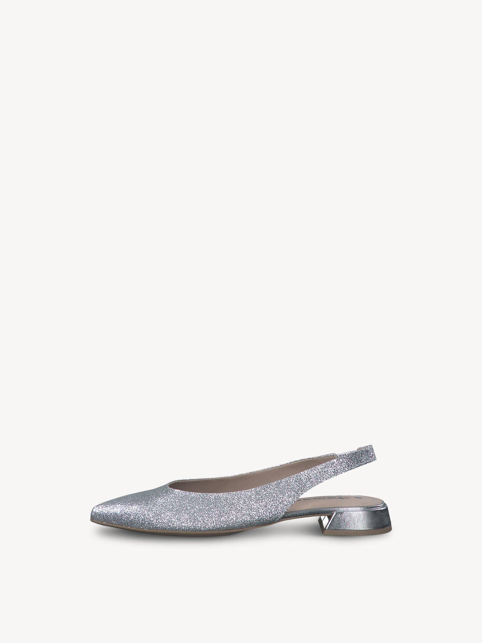 Sling Pumps - Metallic