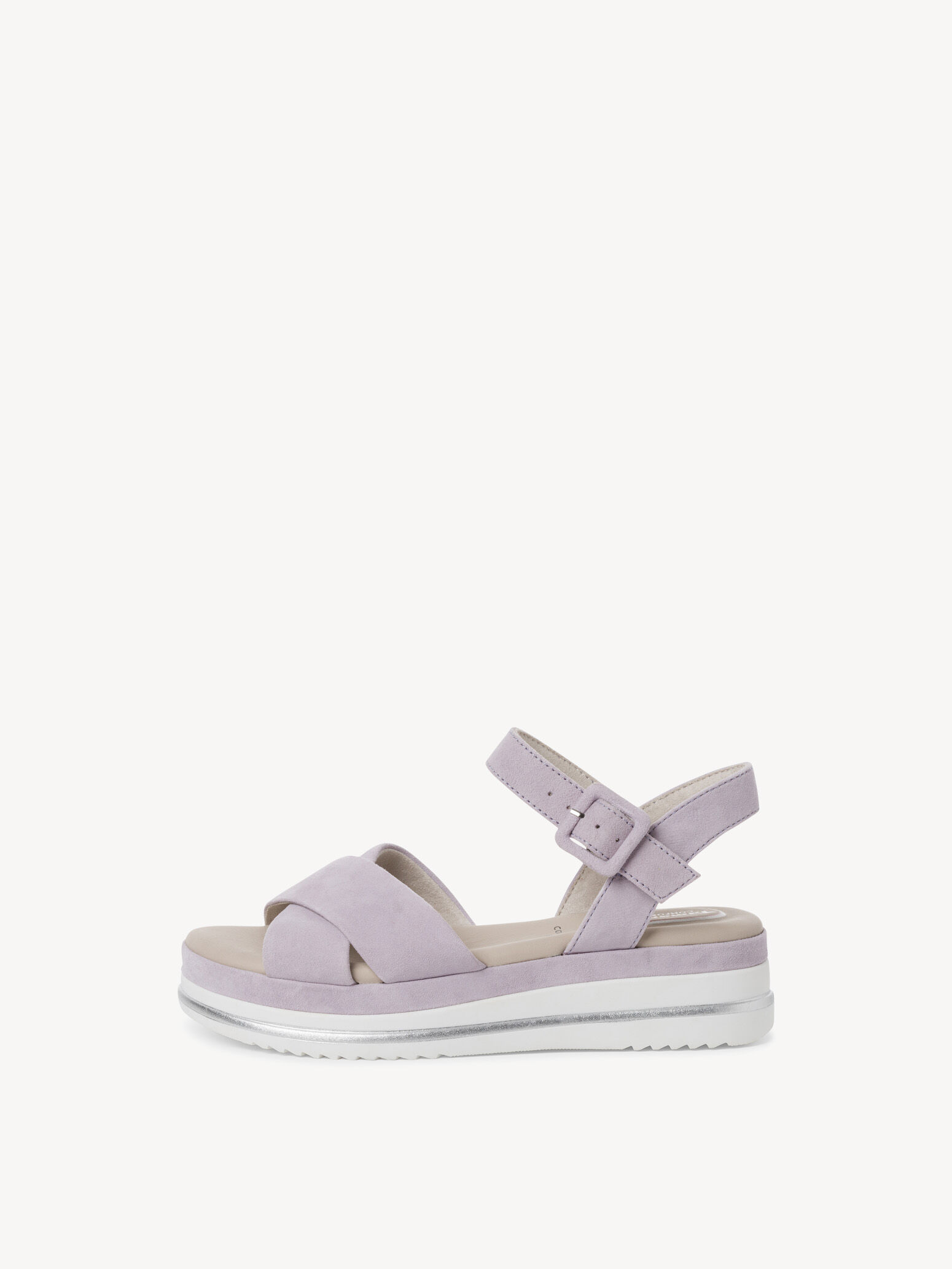 Leather Sandal - Purple