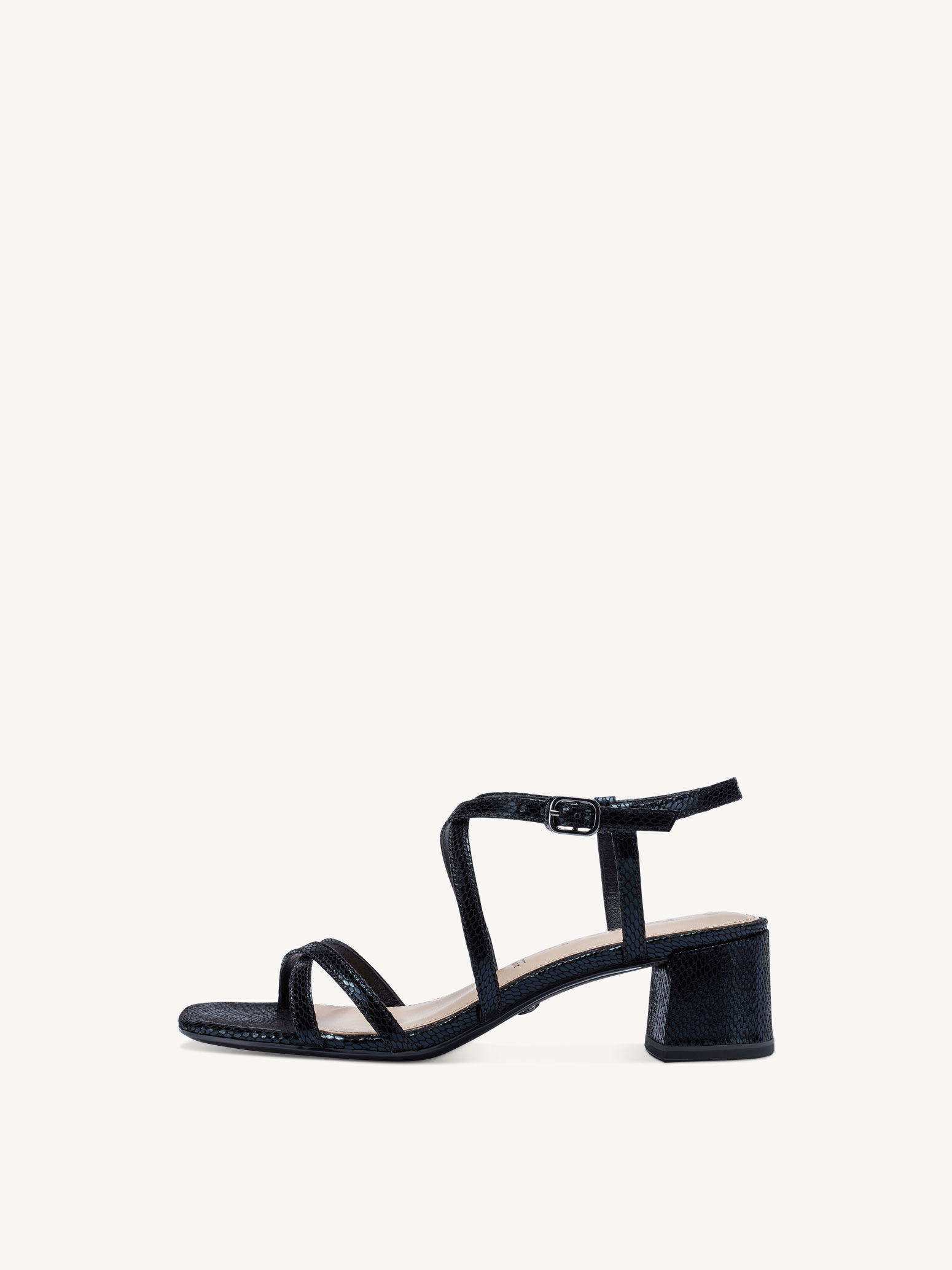 Heeled Sandal - Black