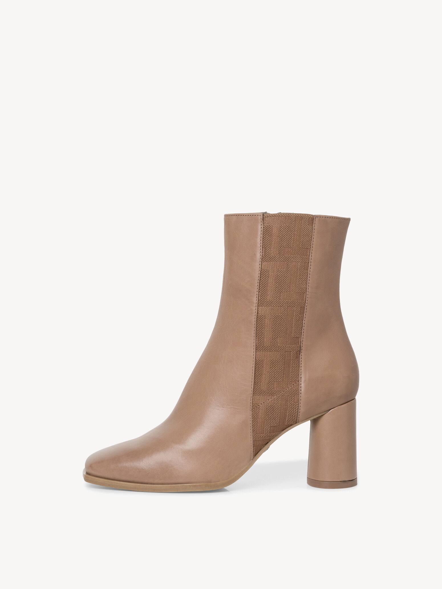 Leather Bootie - Brown