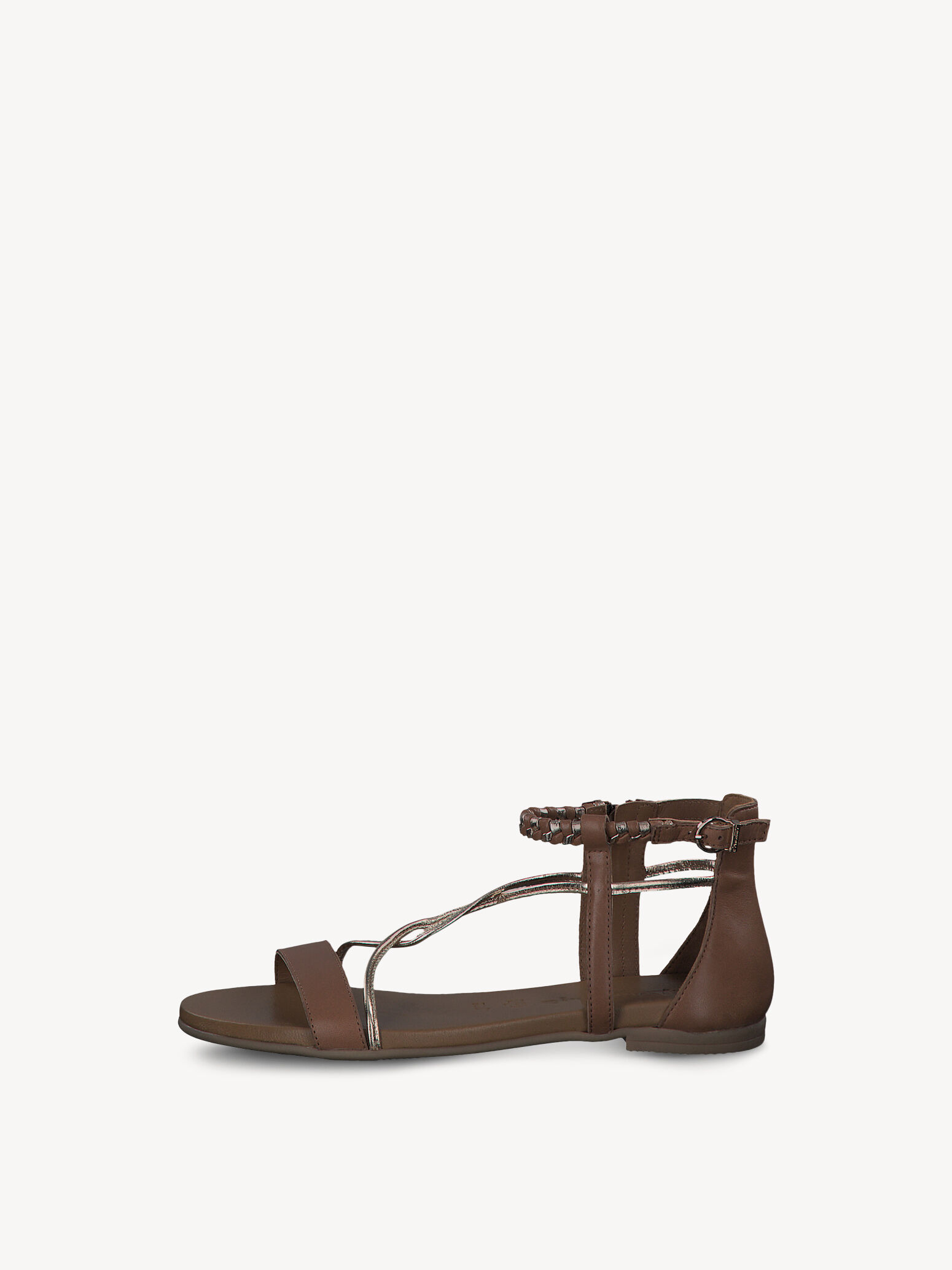 Leather Sandal - Brown