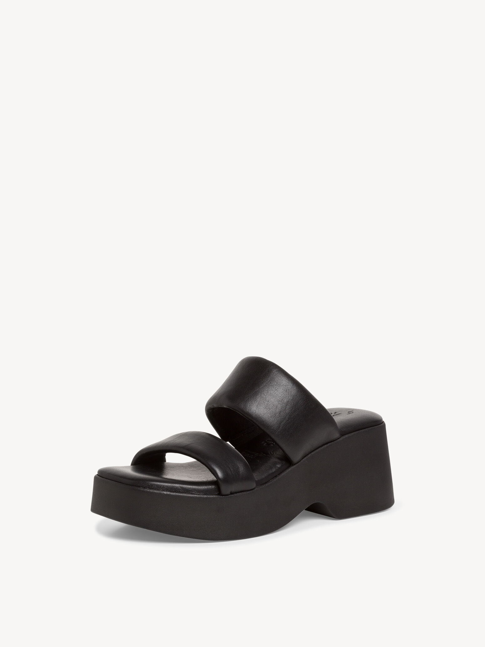 Leather Mule - Black