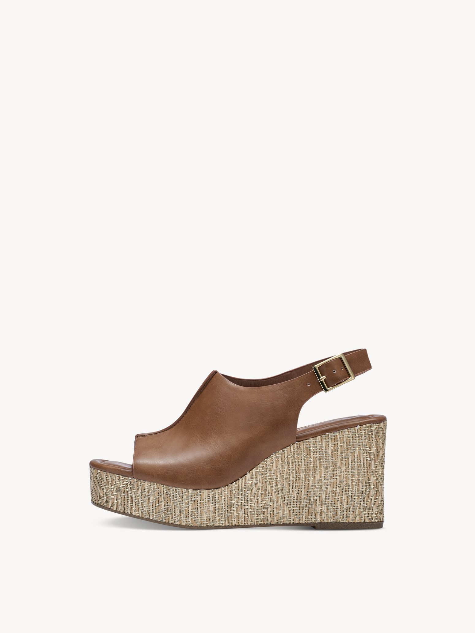 Heeled Sandal - Brown