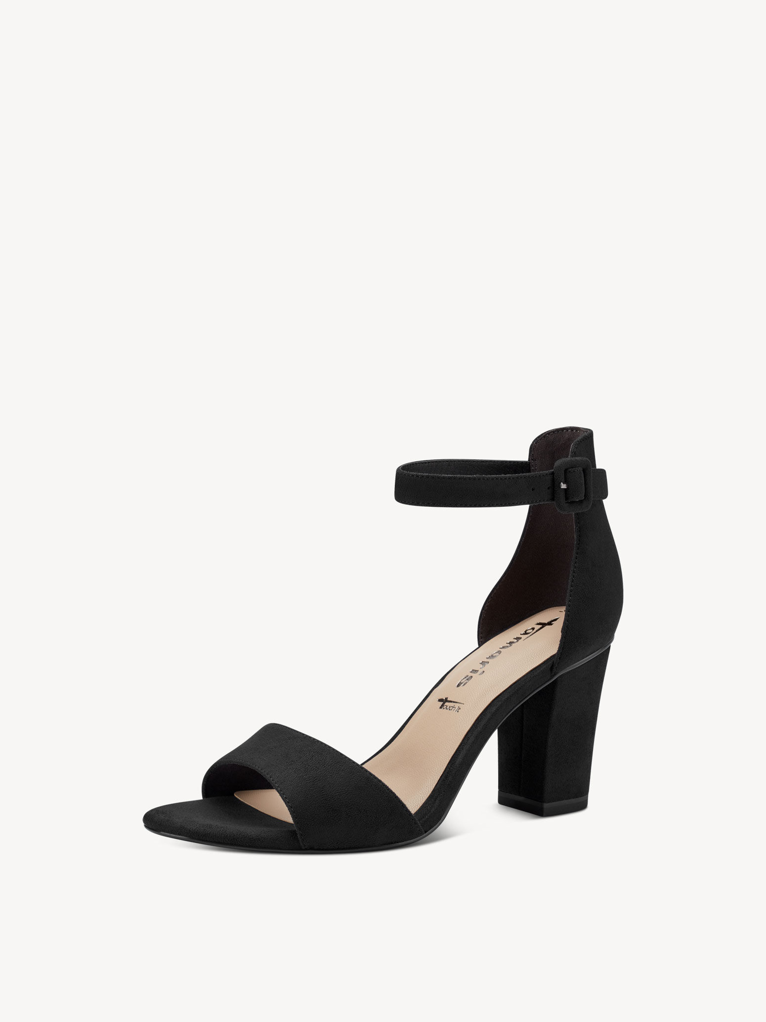 Heeled Sandal - Black