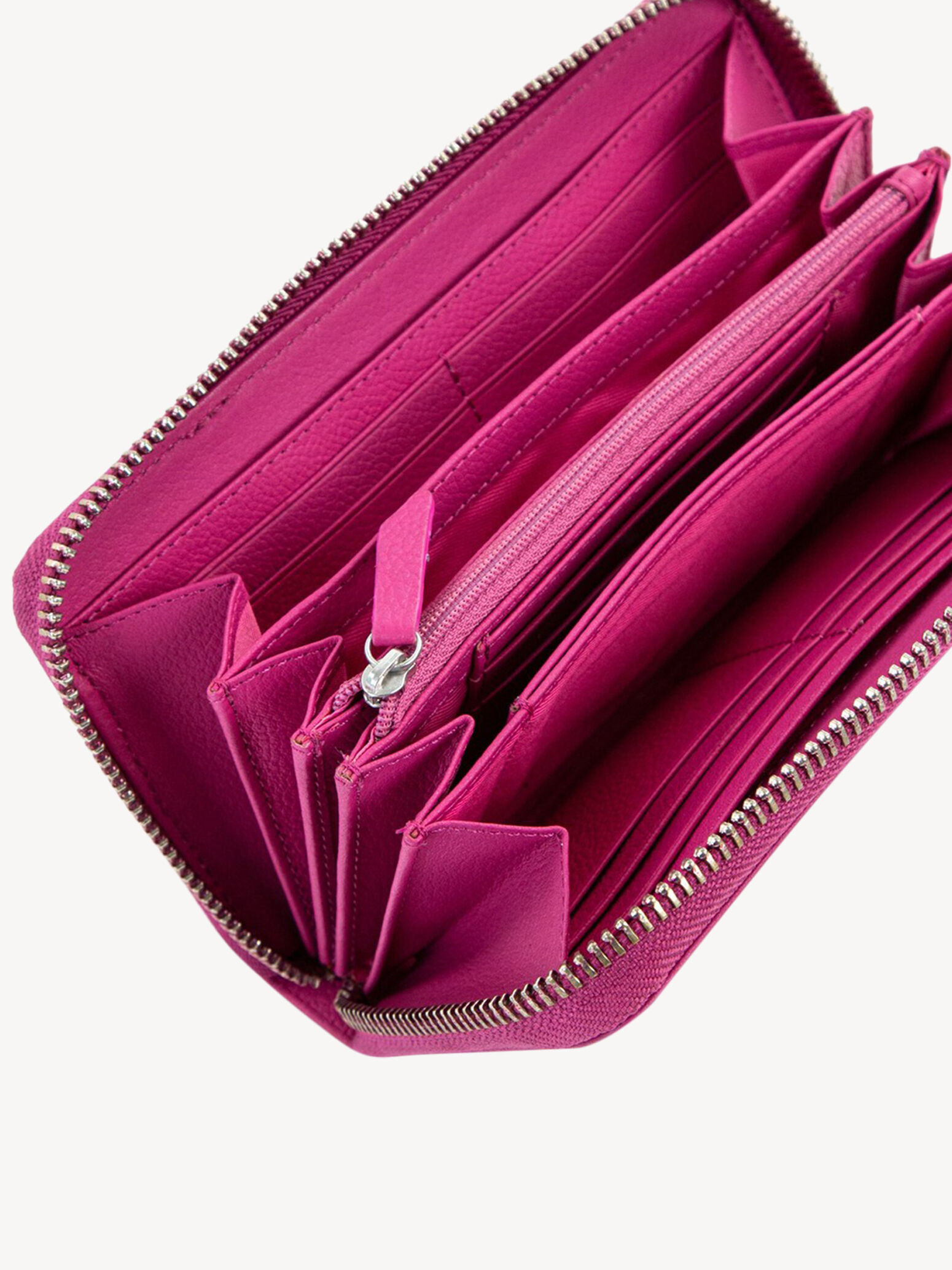 Leather Wallet - Pink