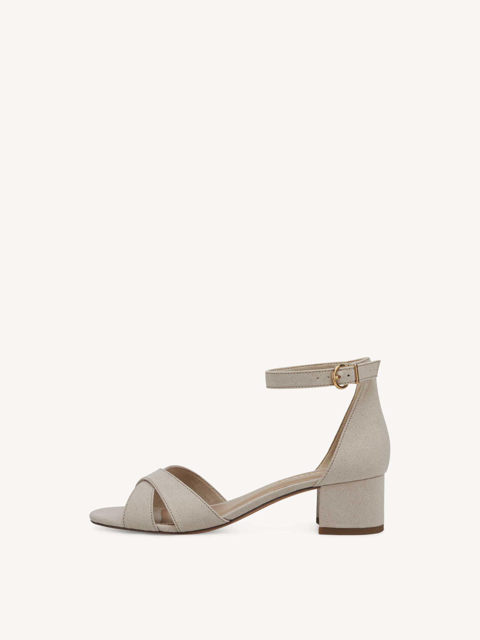 Heeled Sandal - Beige