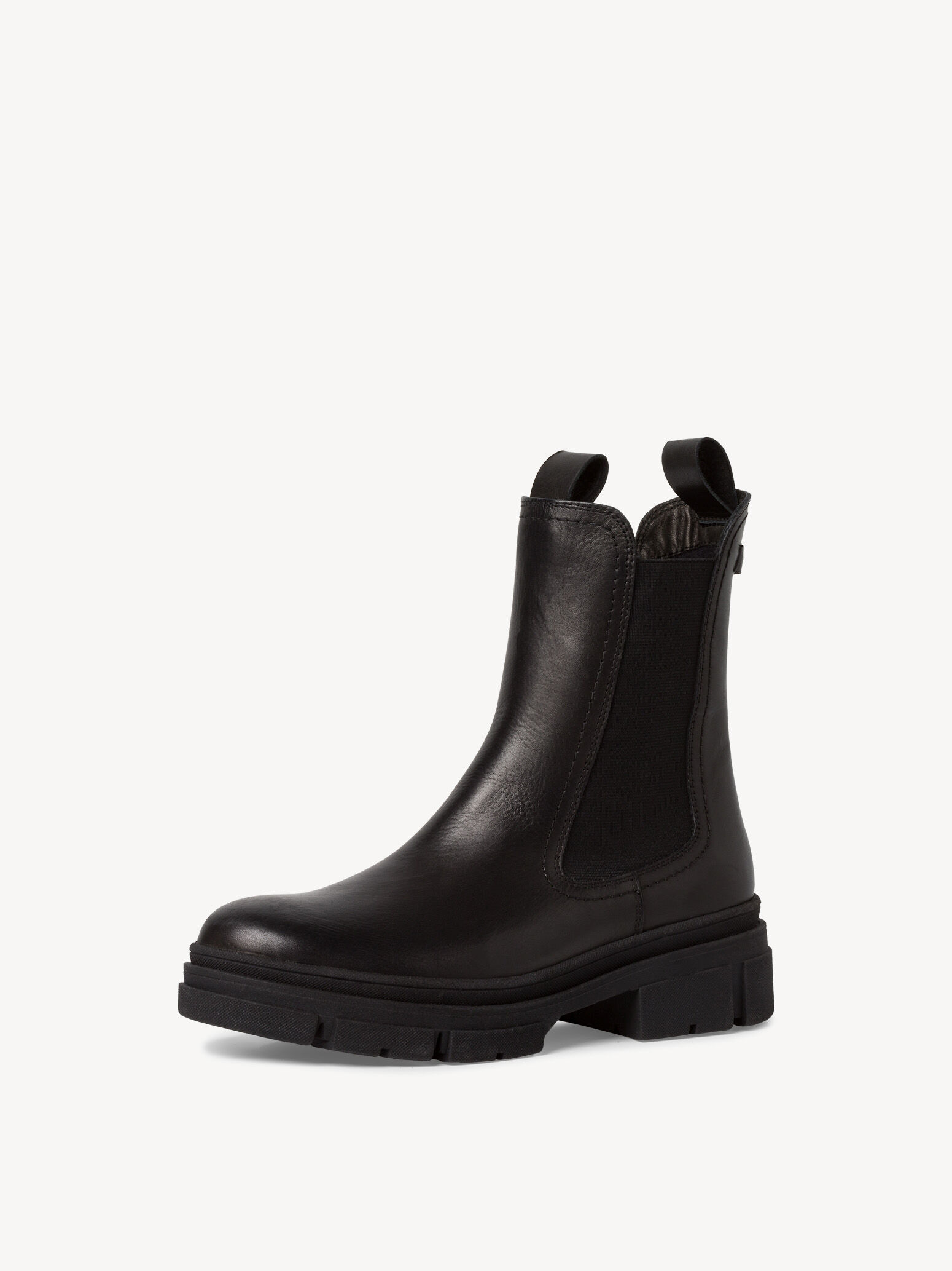Leather Chelsea Boot - Black