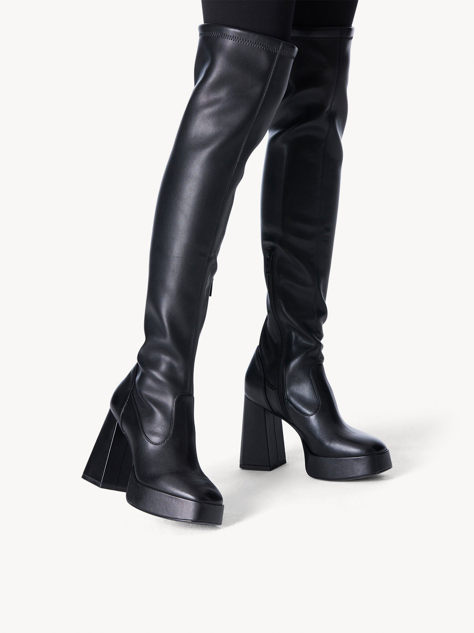 Overknee Boots - Black