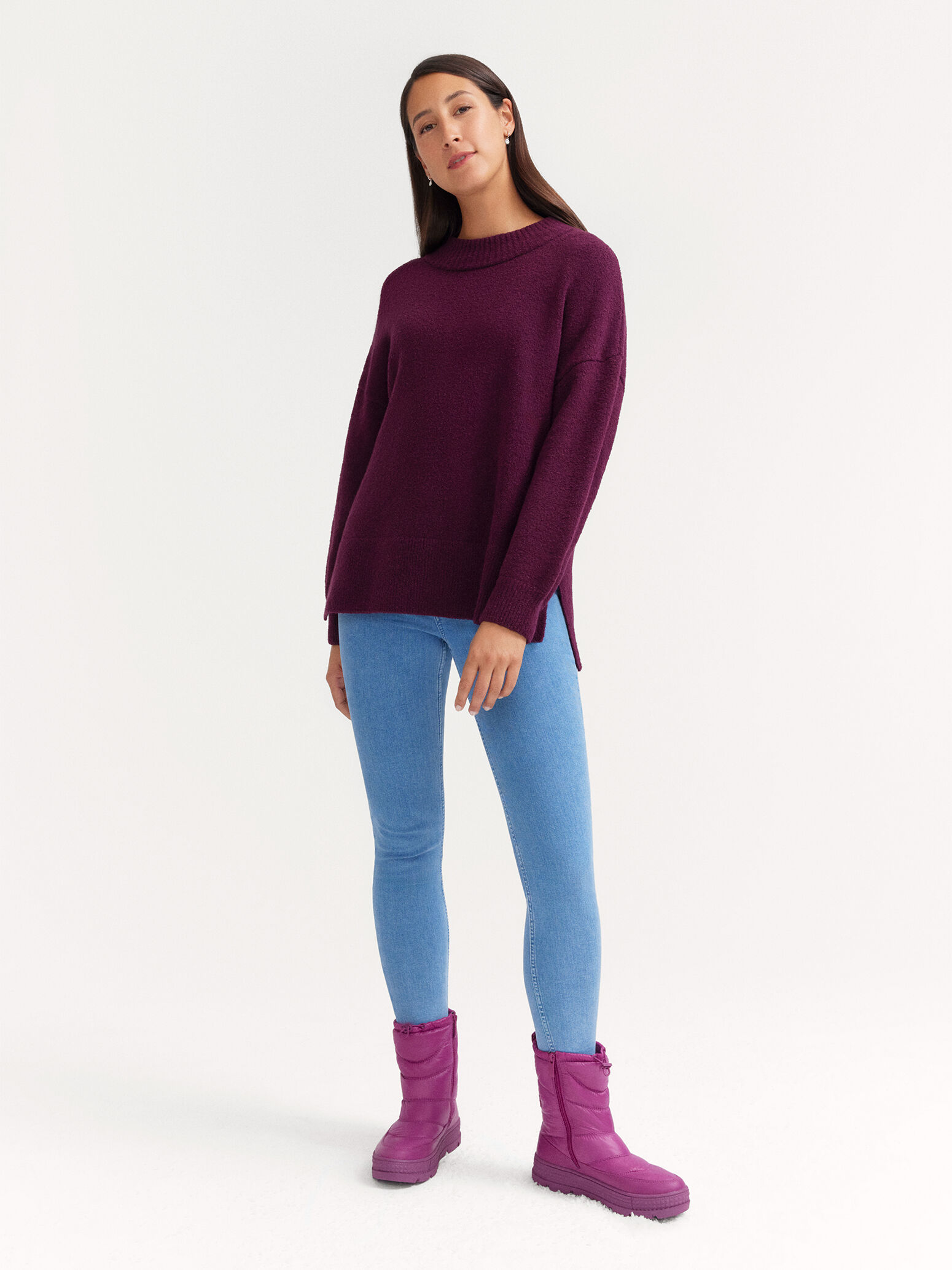 Sweatshirt - Purple