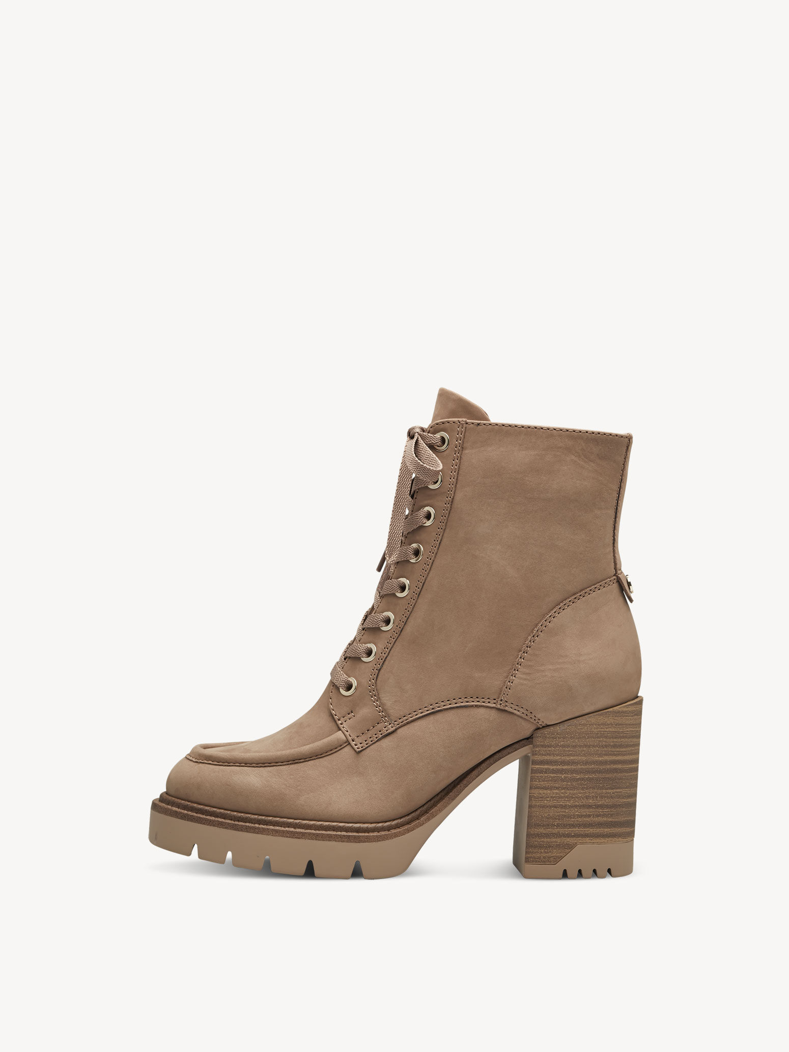 Leather Bootie - Brown