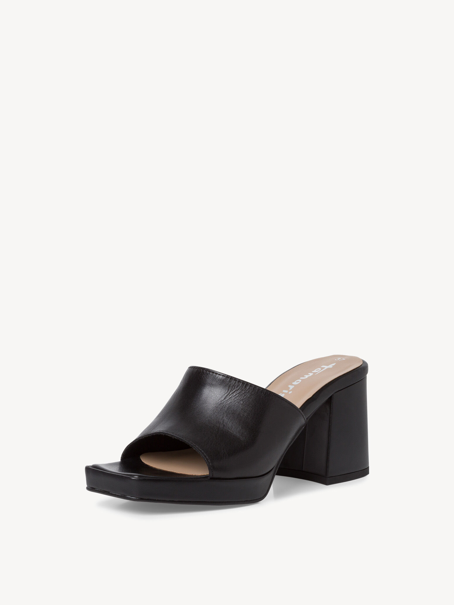 Leather Mule - Black