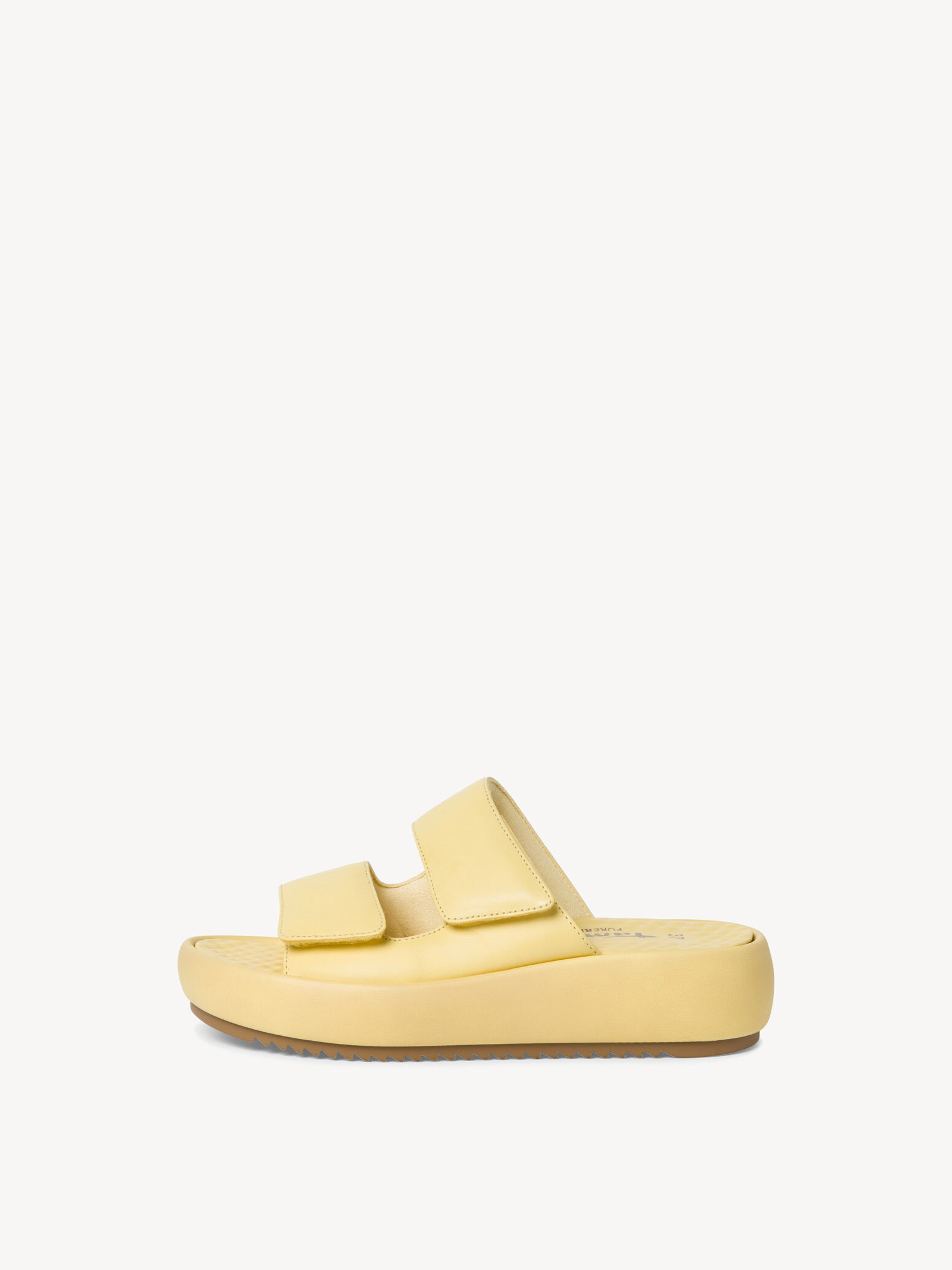 Leather Mule - Yellow