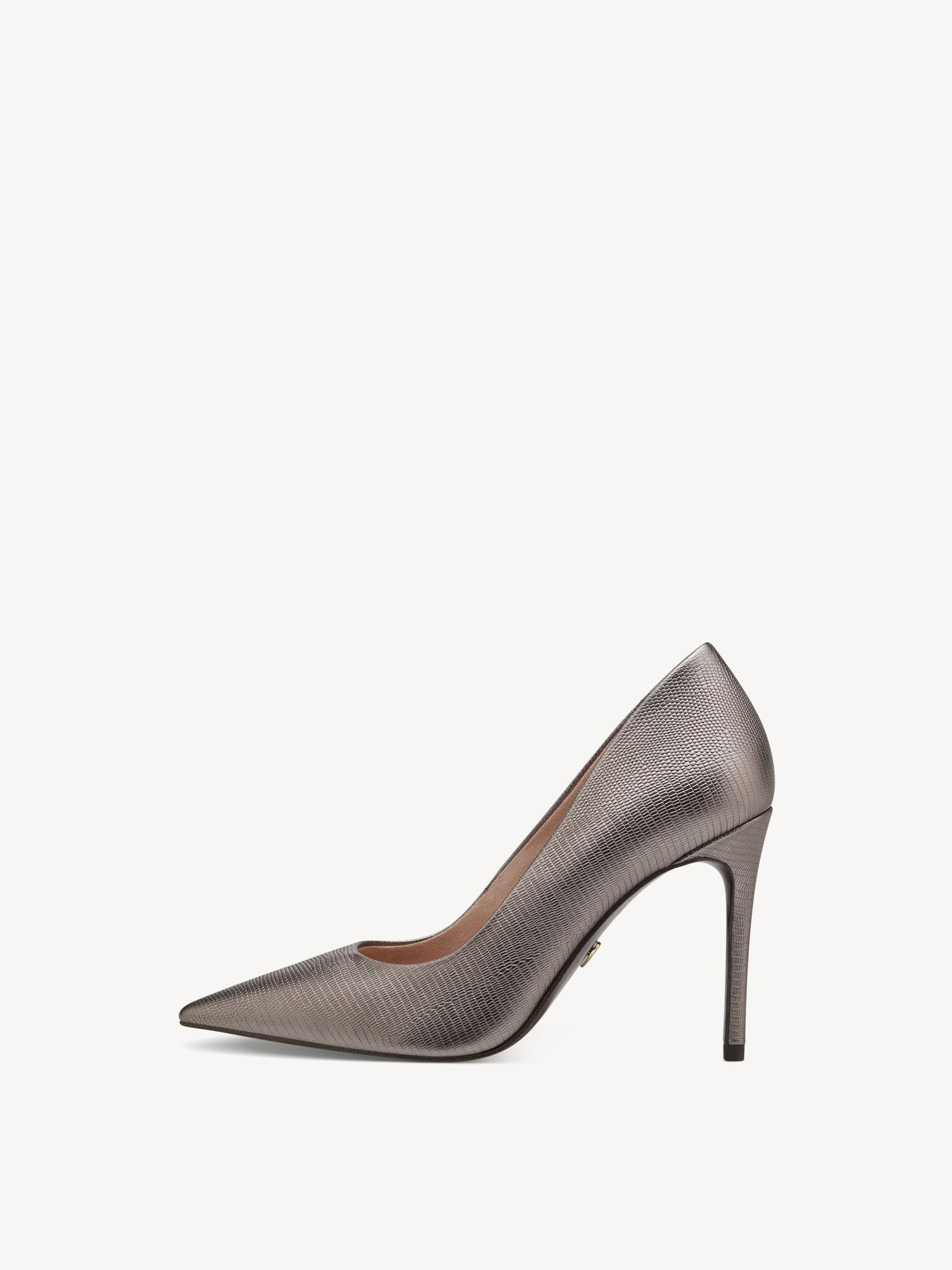 Leather Pumps - Metallic