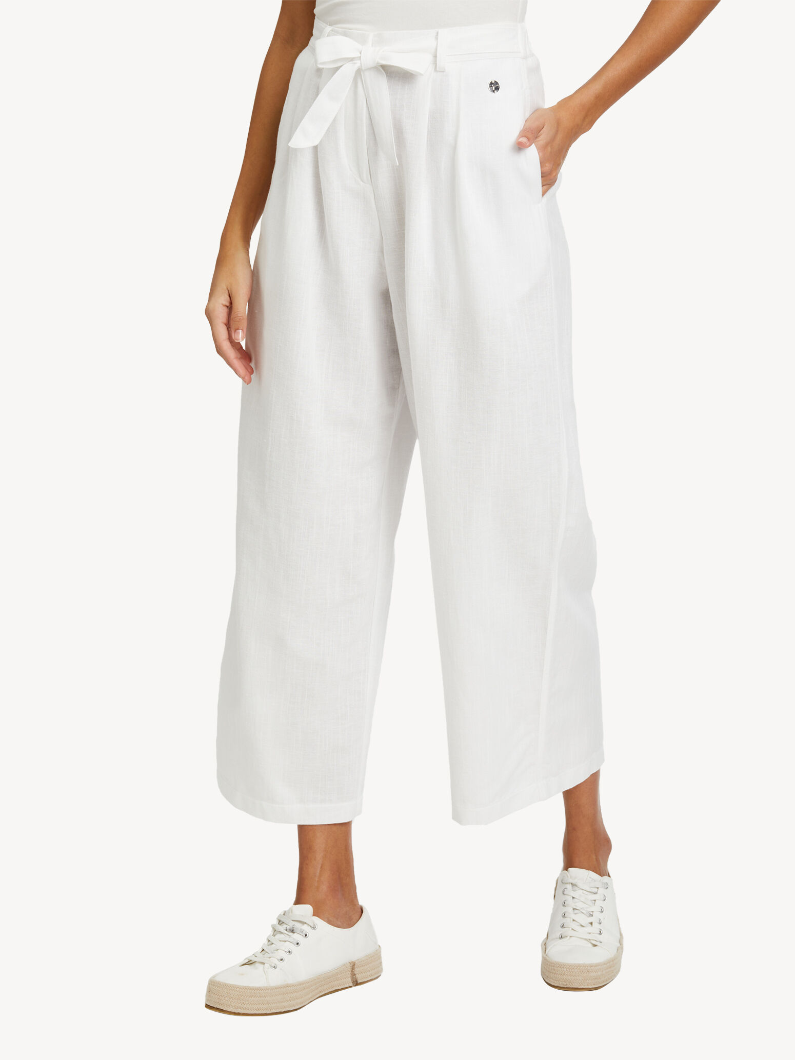 Trousers - White