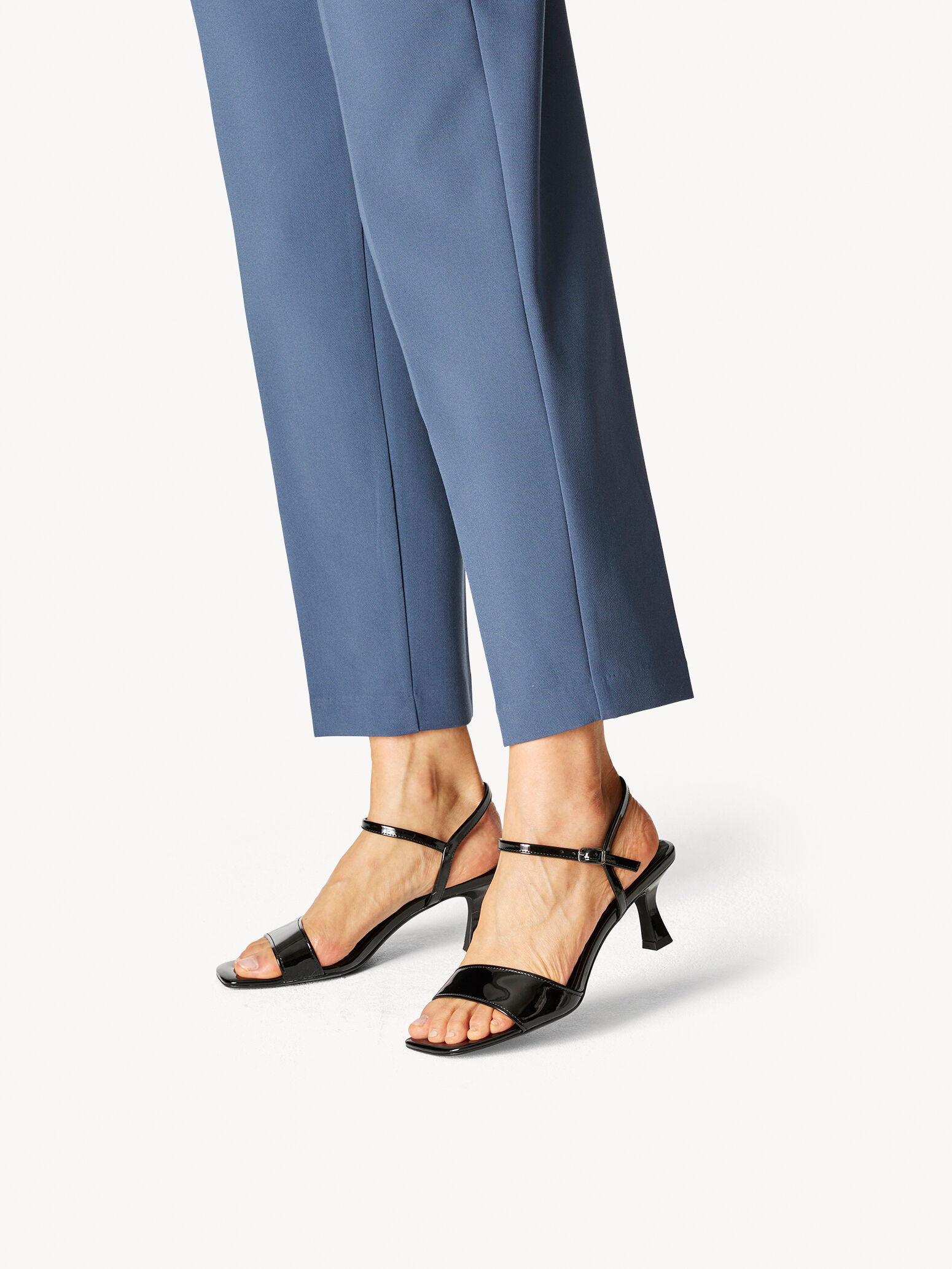 Heeled Sandal - Black