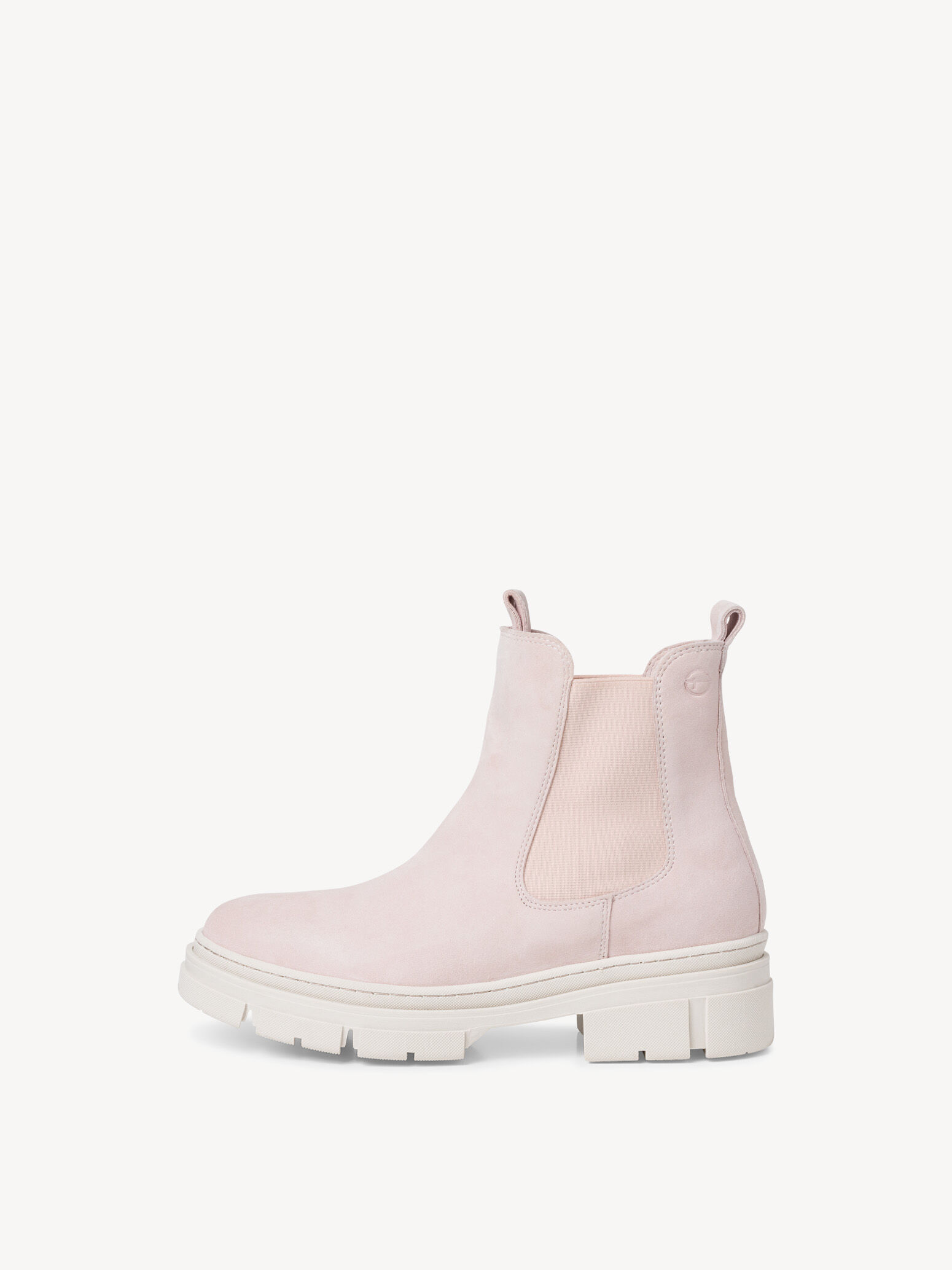 Leather Chelsea Boot - Rose