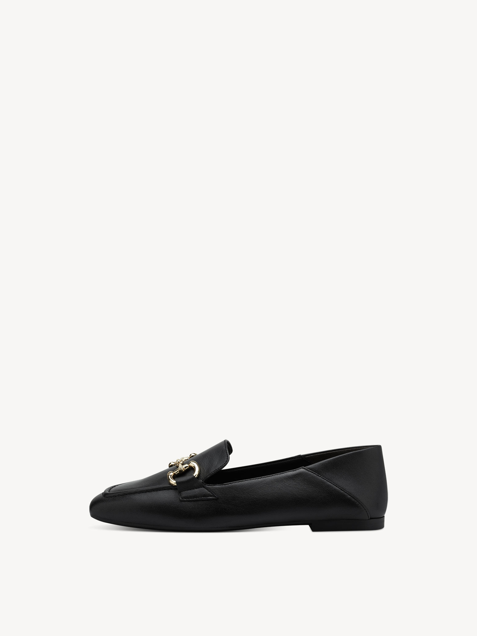 Leather Slipper - Black