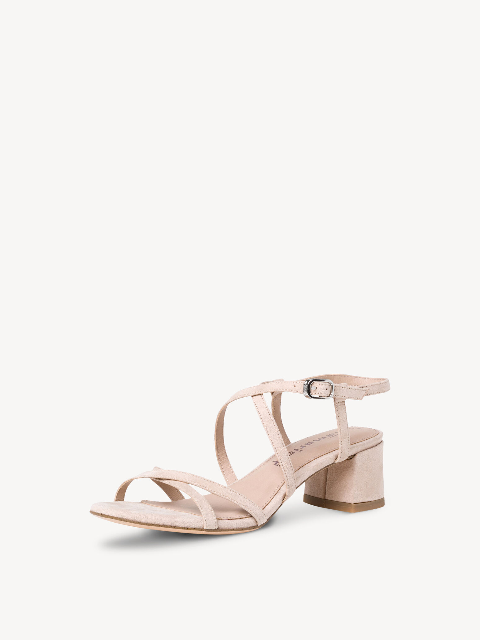 Heeled Sandal - Beige