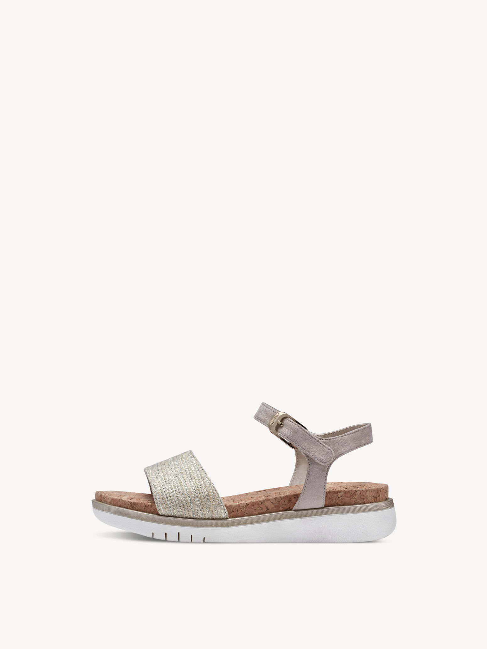 Heeled Sandal - Beige