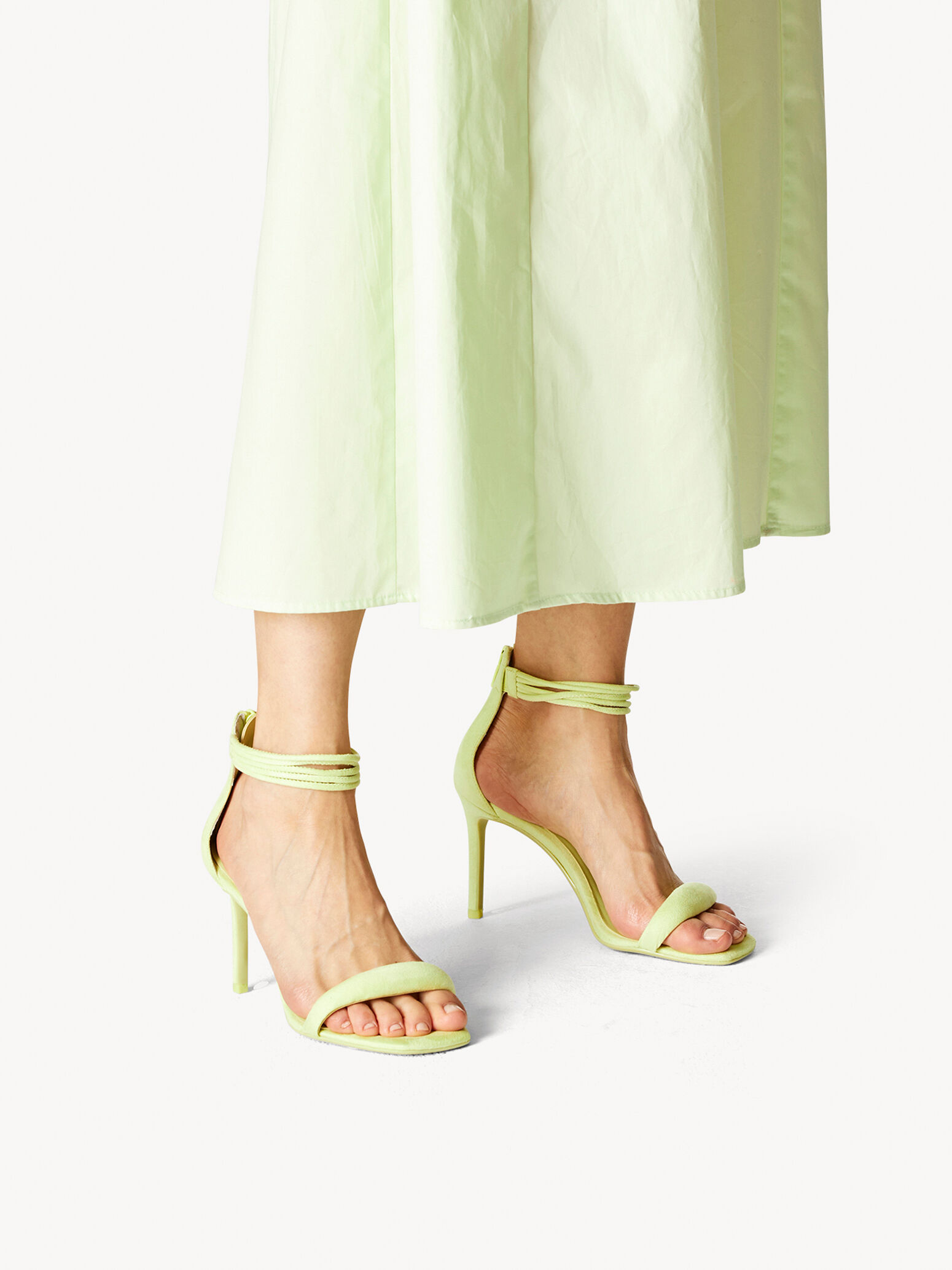 Heeled Sandal - Green
