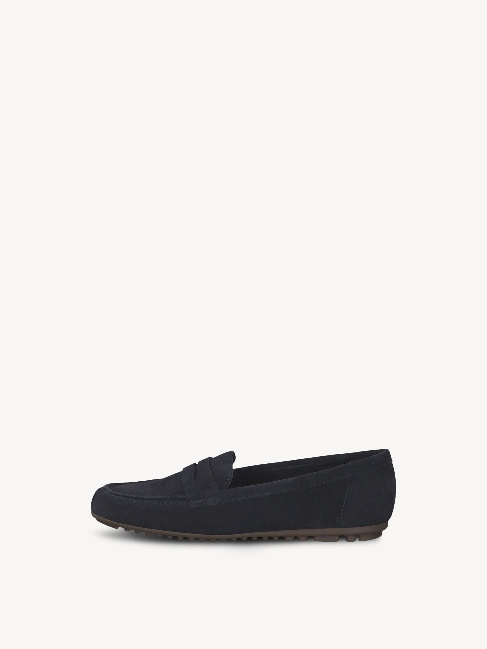 Leather Moccasin - Blue