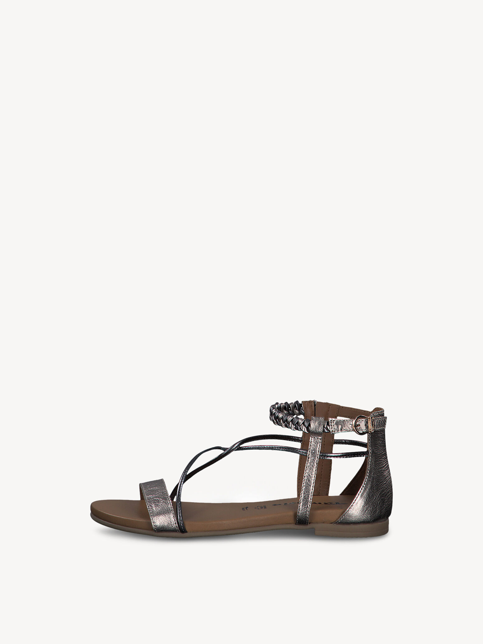 Leather Sandal - White