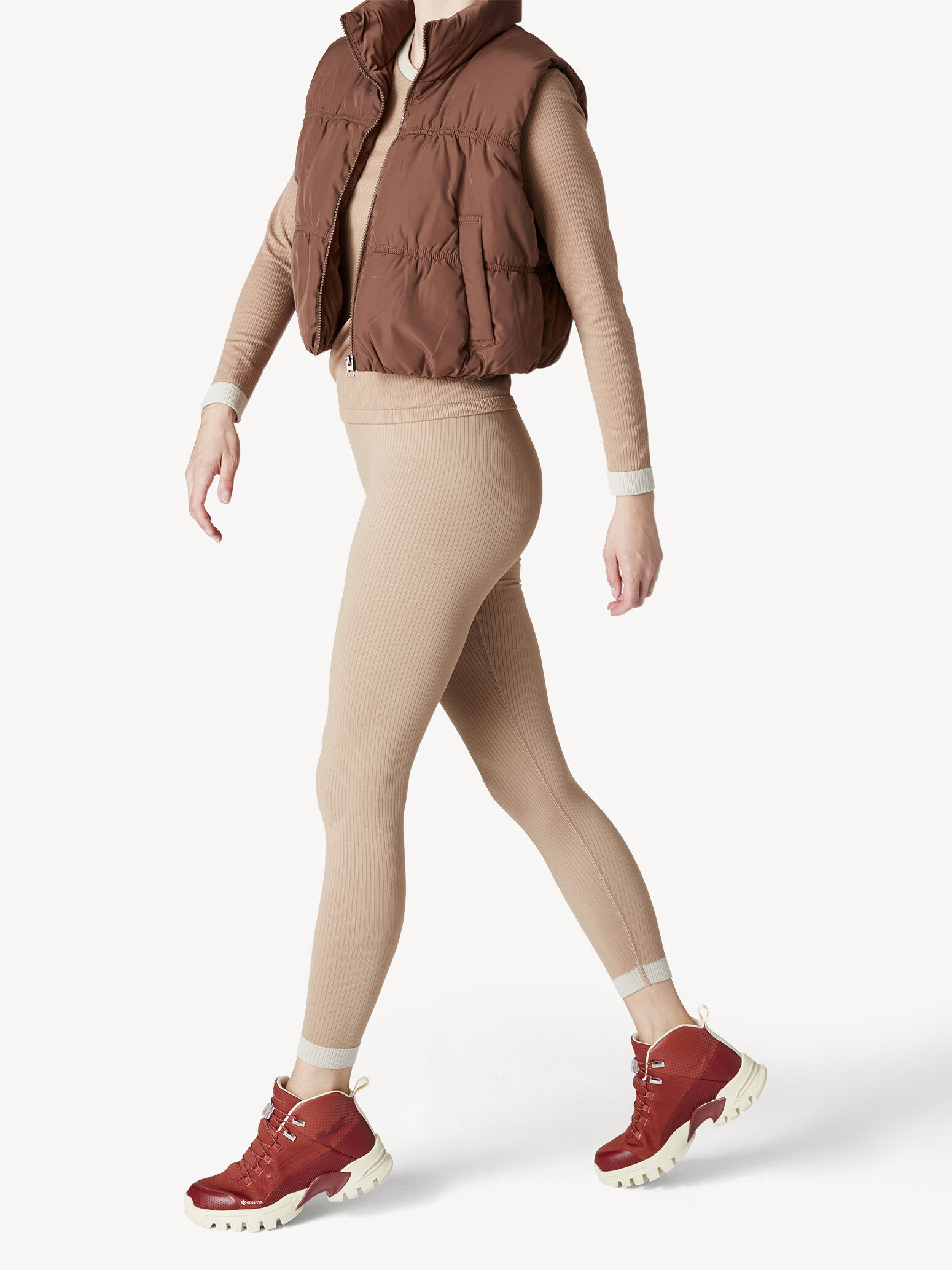 Gore-Tex Hiking Shoe T-1455 - Brown