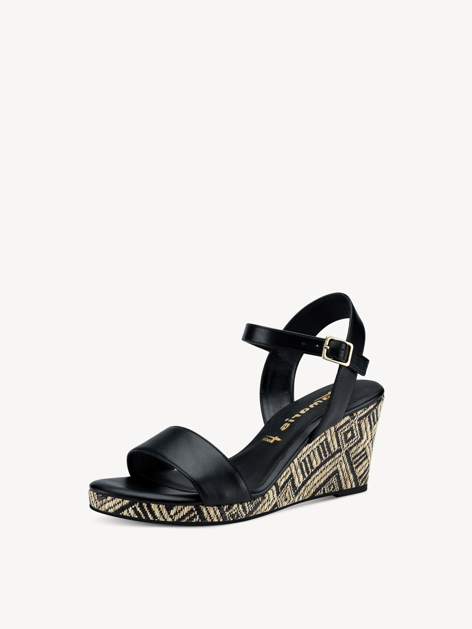 Heeled Sandal - Black